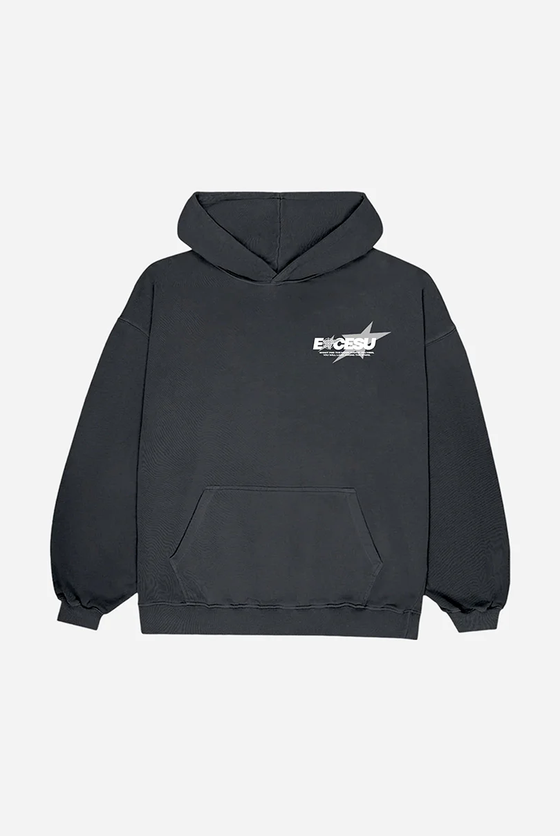 Black Shoot For The Moon Hoodie - Image 3