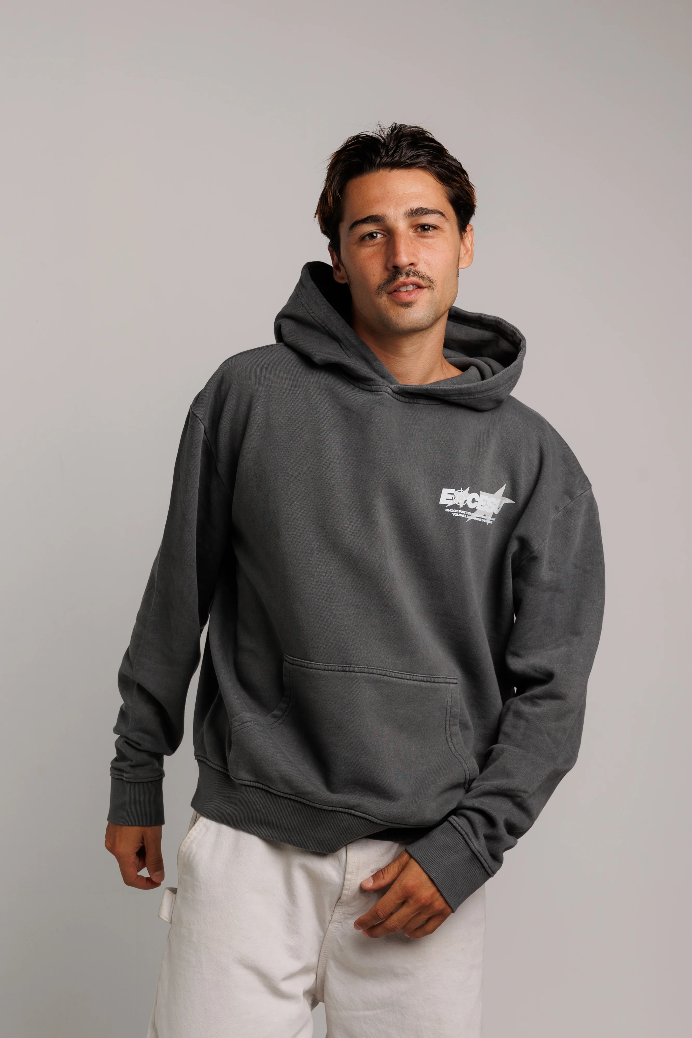 Black Shoot For The Moon Hoodie - Image 4