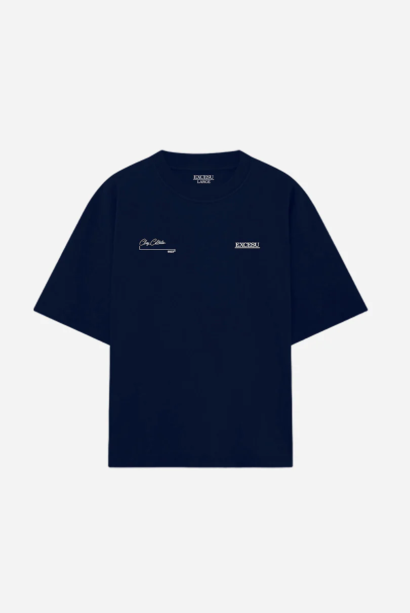 Blue Oversized Horse T-Shirt - Image 3