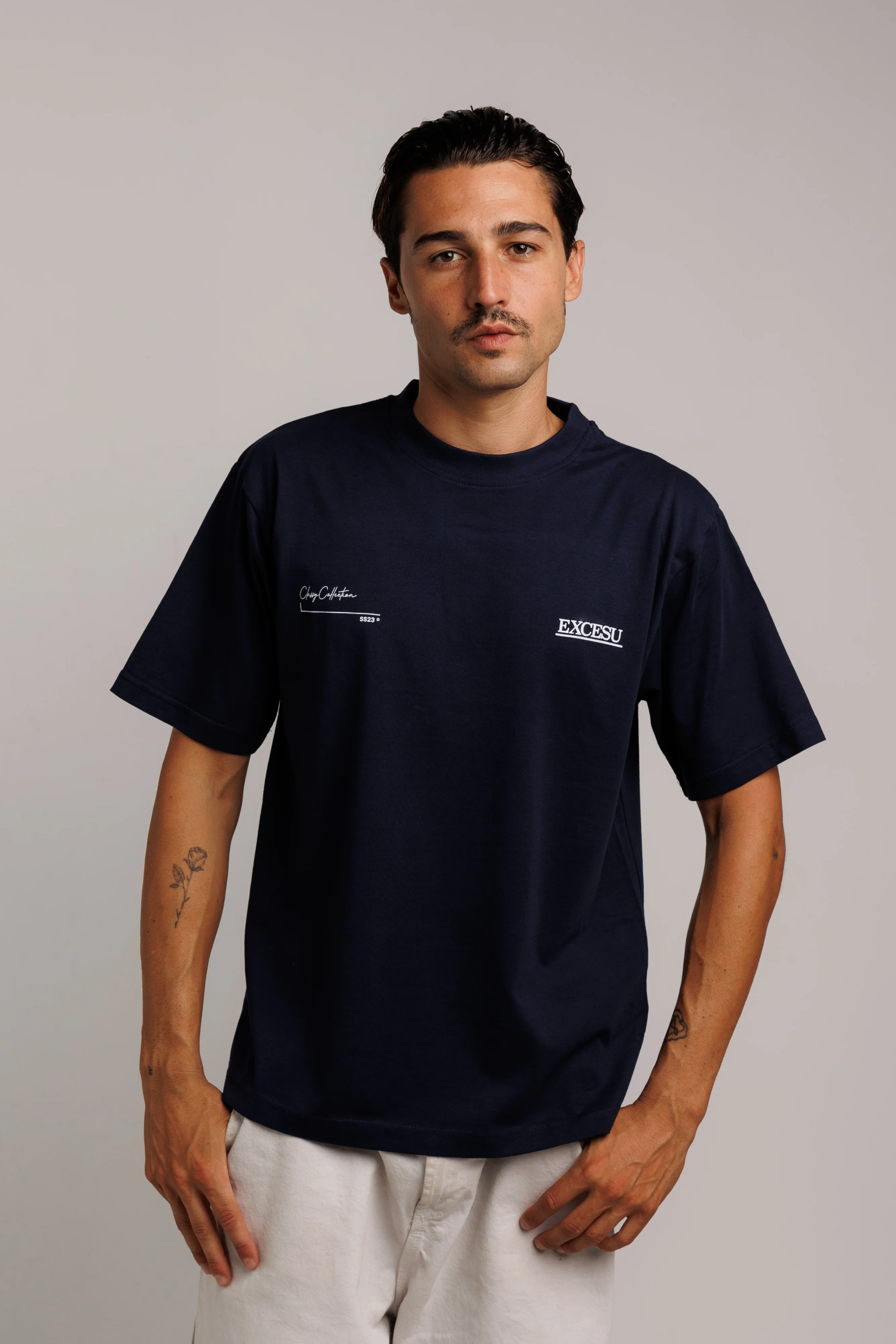 Blue Oversized Horse T-Shirt - Image 4