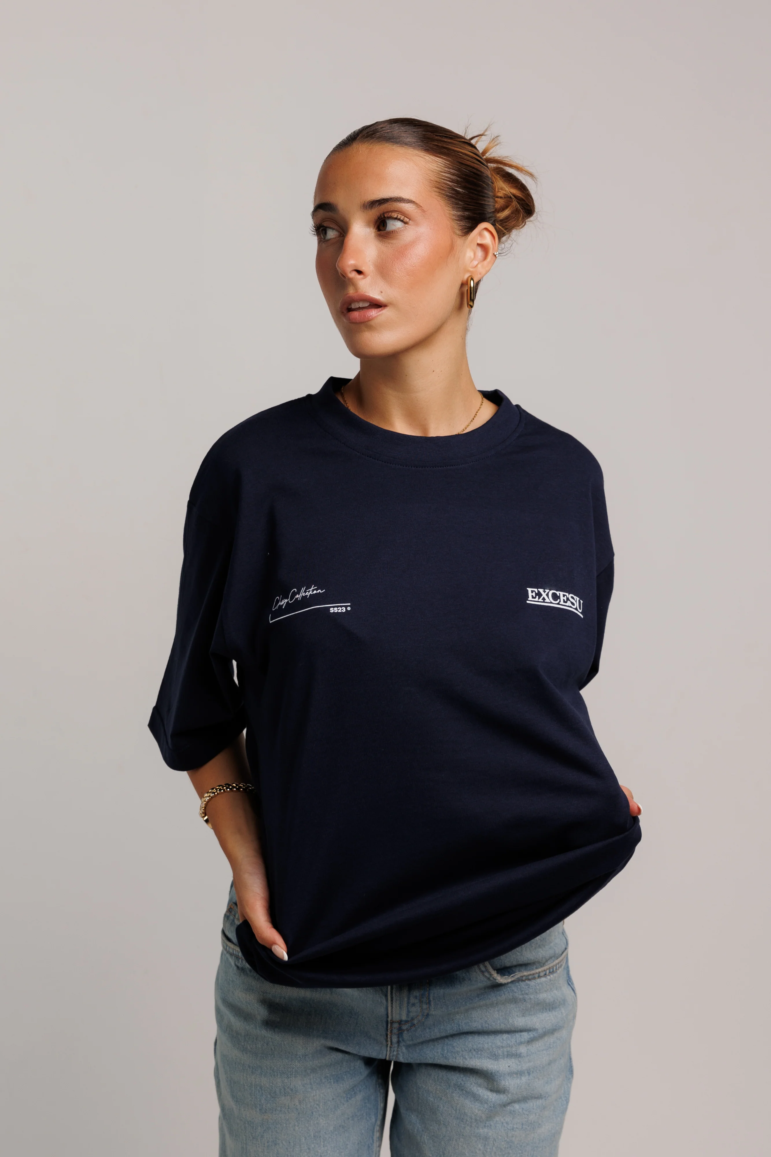 Blue Oversized Horse T-Shirt - Image 5