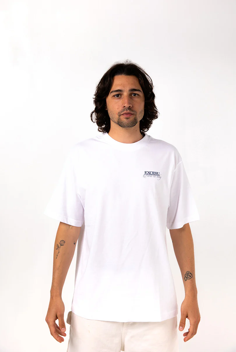 Camiseta Blanca Overthinking Kills Creativity - Image 3