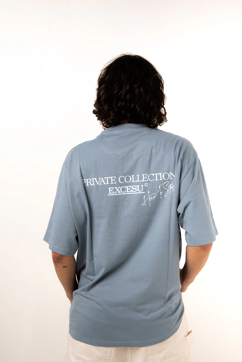 Camiseta Celeste Signature Oversize - Image 4