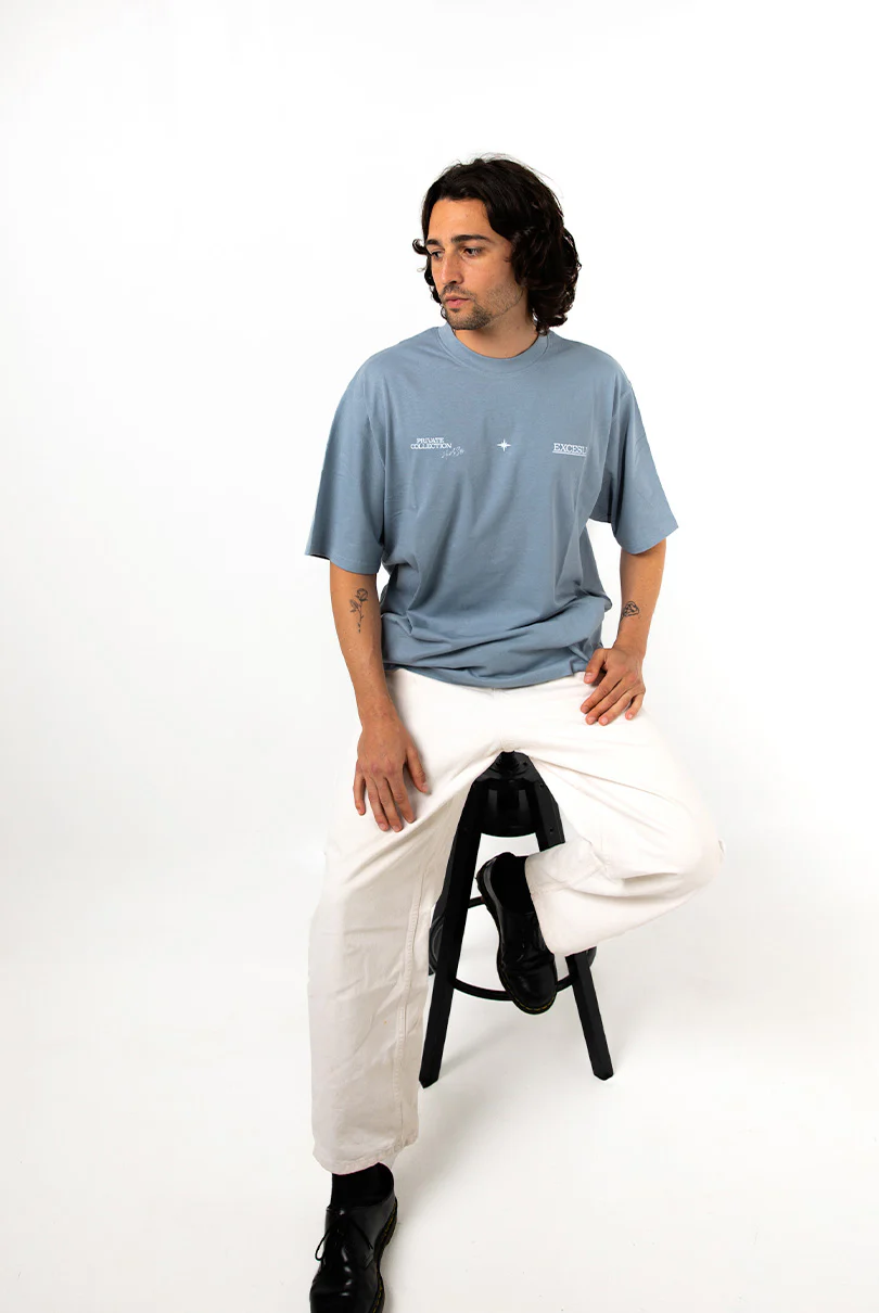 Camiseta Celeste Signature Oversize - Image 5