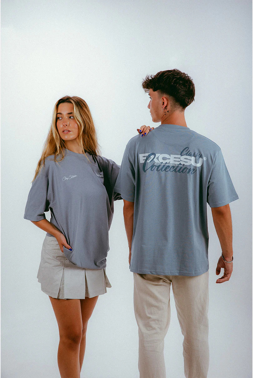 Oversized T-shirt Classy Teal - Image 6