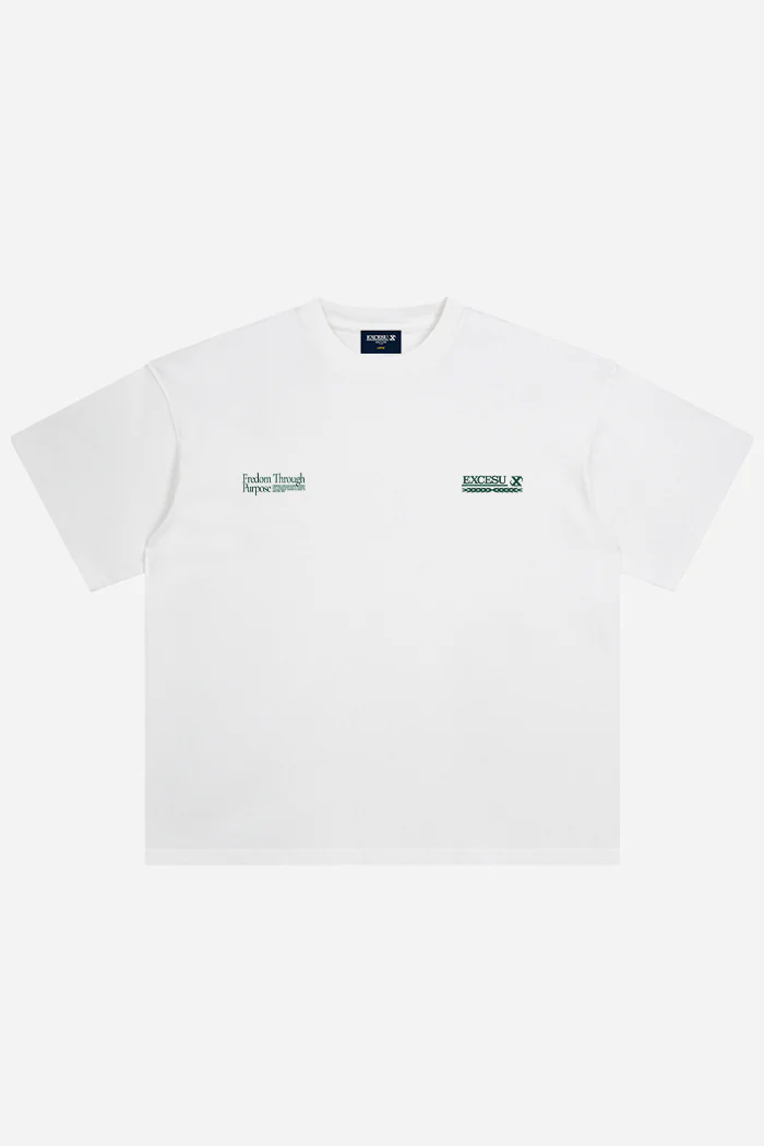 Focus is a Currency White T-shirt - Image 3