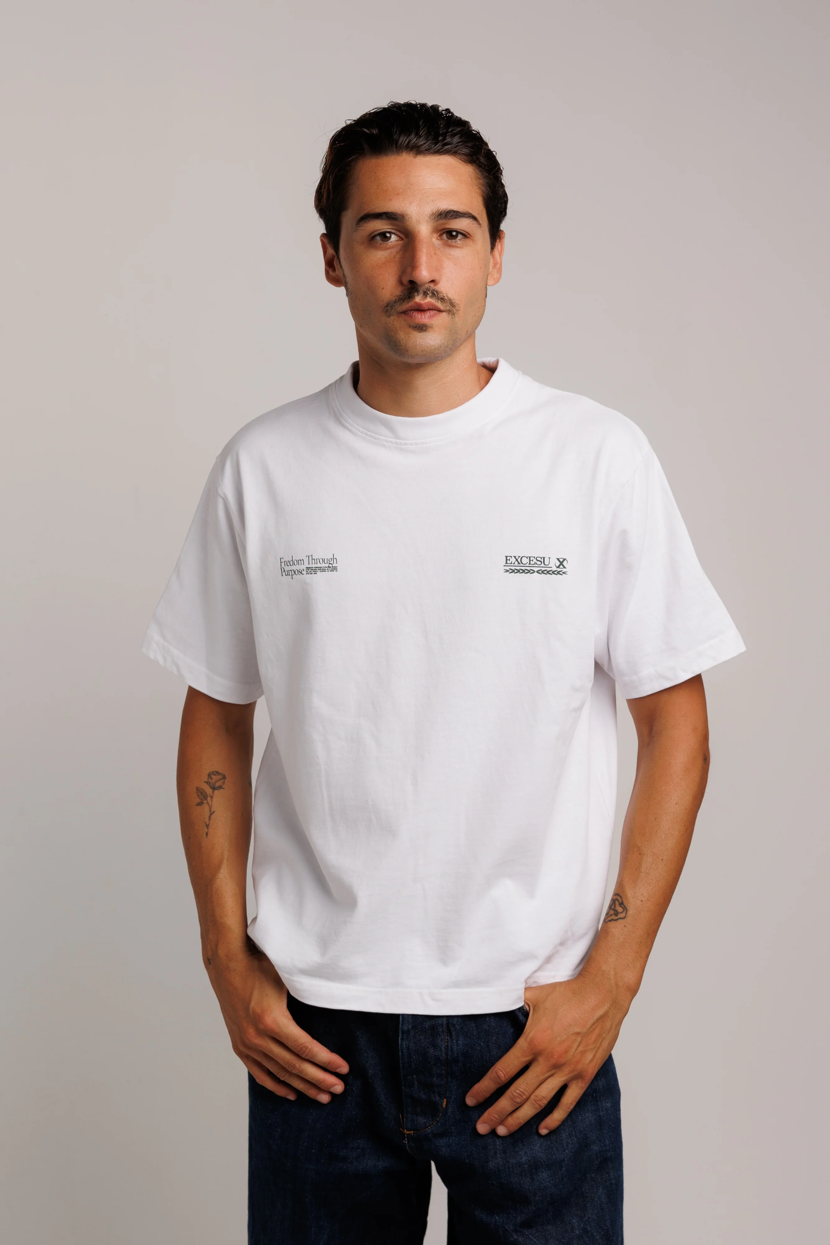 Focus is a Currency White T-shirt - Image 5