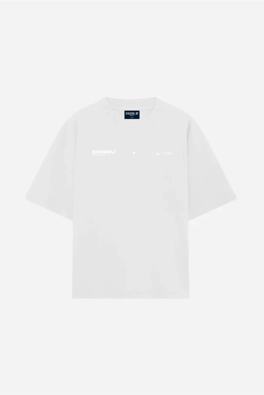 Gray Oversized Star T-Shirt - Image 3