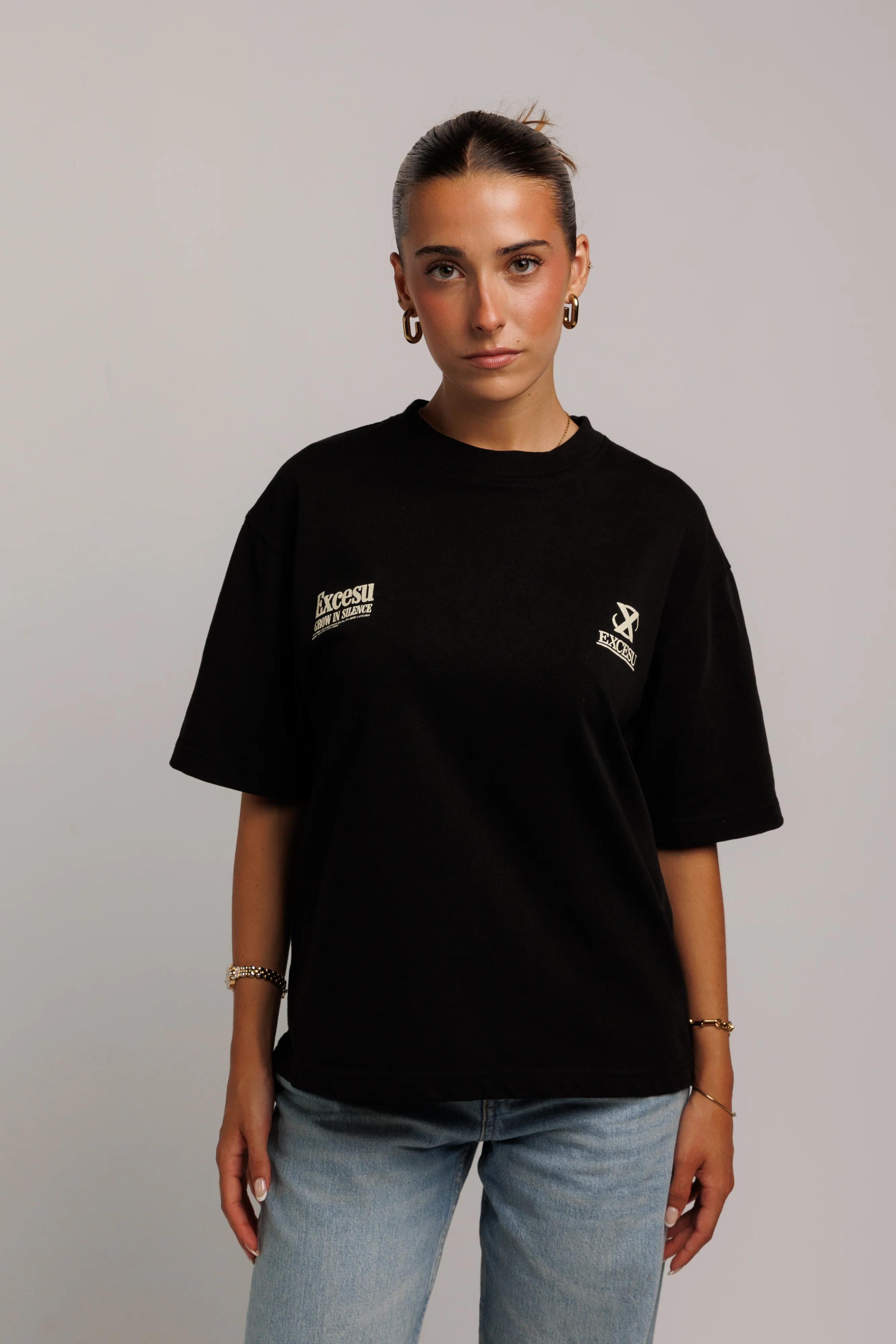 Grow in Silence Black T-shirt - Image 5