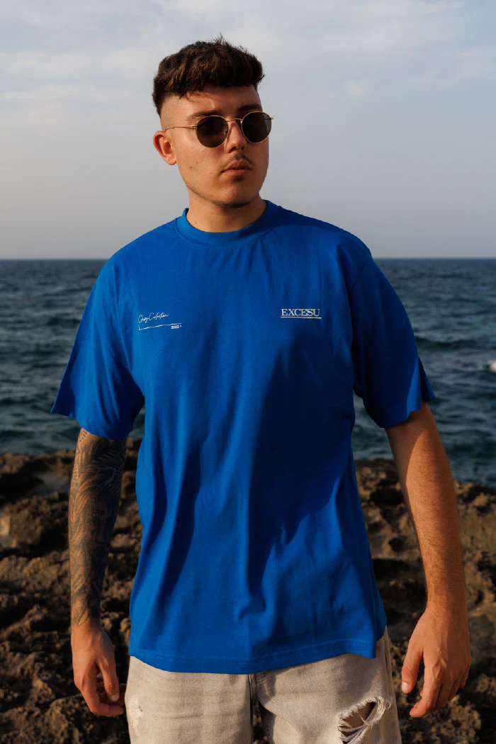 Electric Blue Horse T-shirt - Image 3