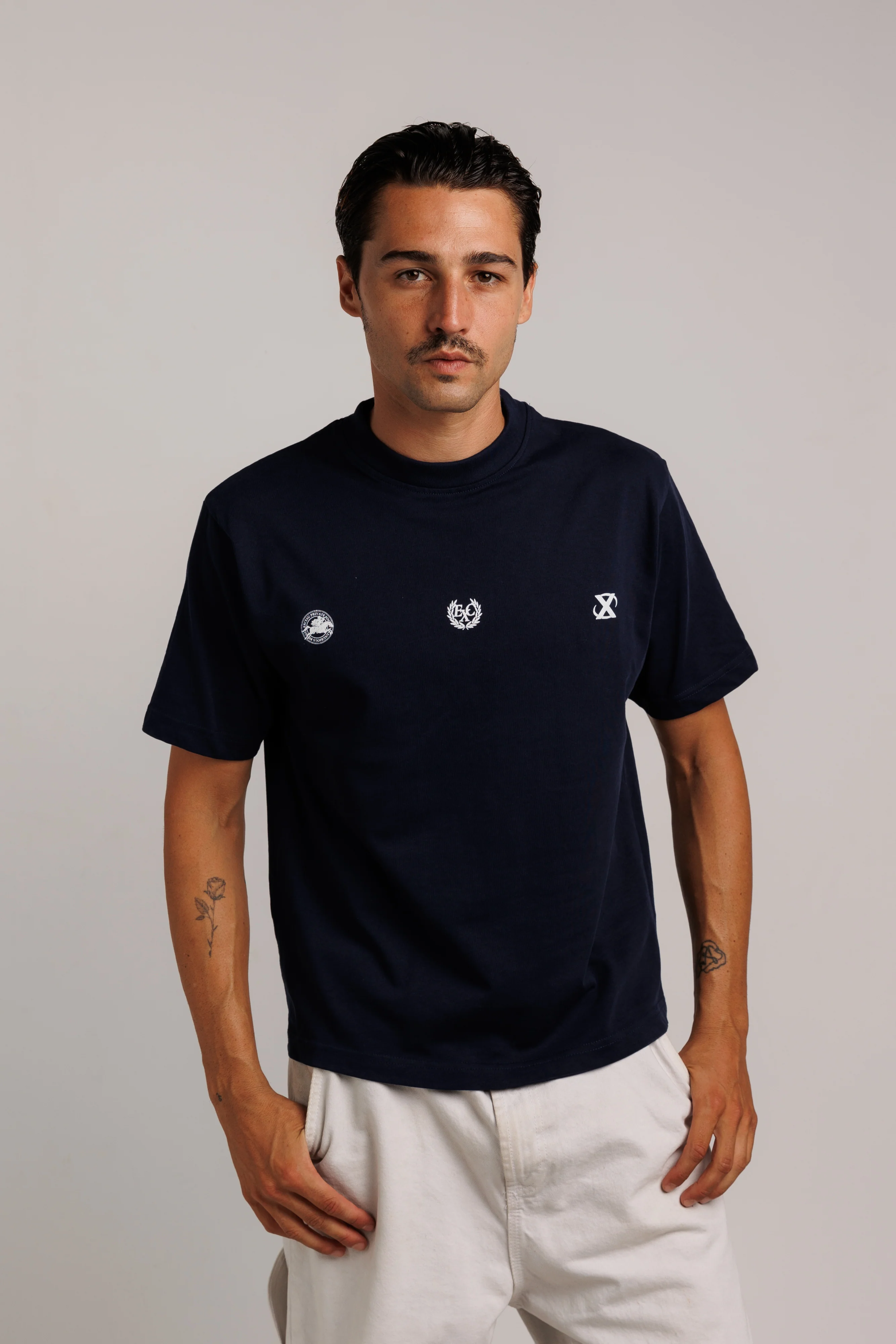 Horse Crown Blue T-shirt - Image 5
