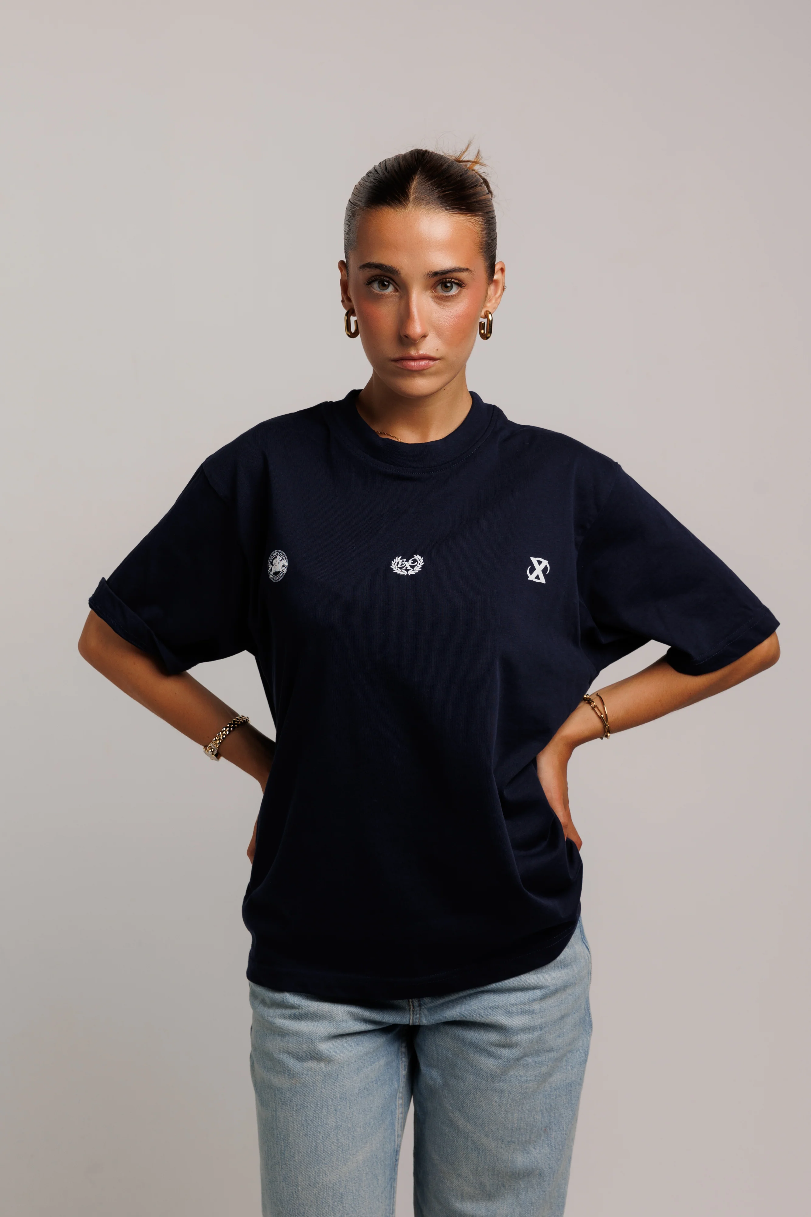 Horse Crown Blue T-shirt - Image 7