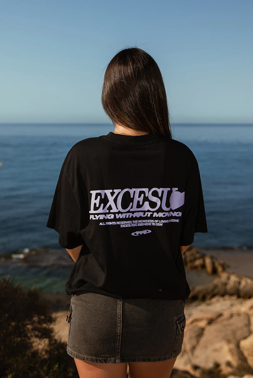 Black Oversized Valentine's Day T-shirt - Image 5