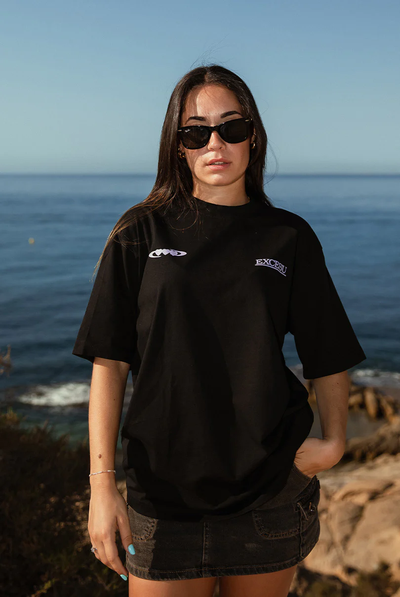 Black Oversized Valentine's Day T-shirt - Image 6