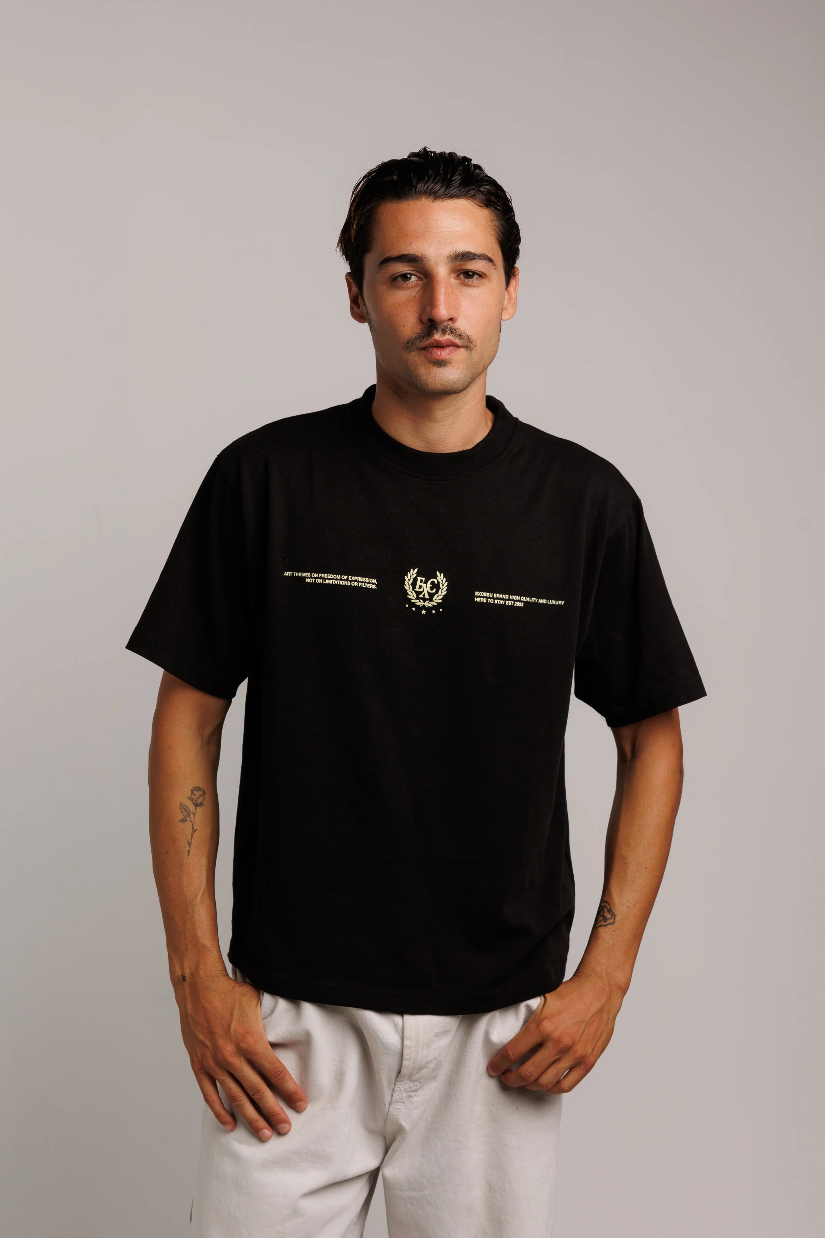 Nobody Cares Black T-shirt - Image 4