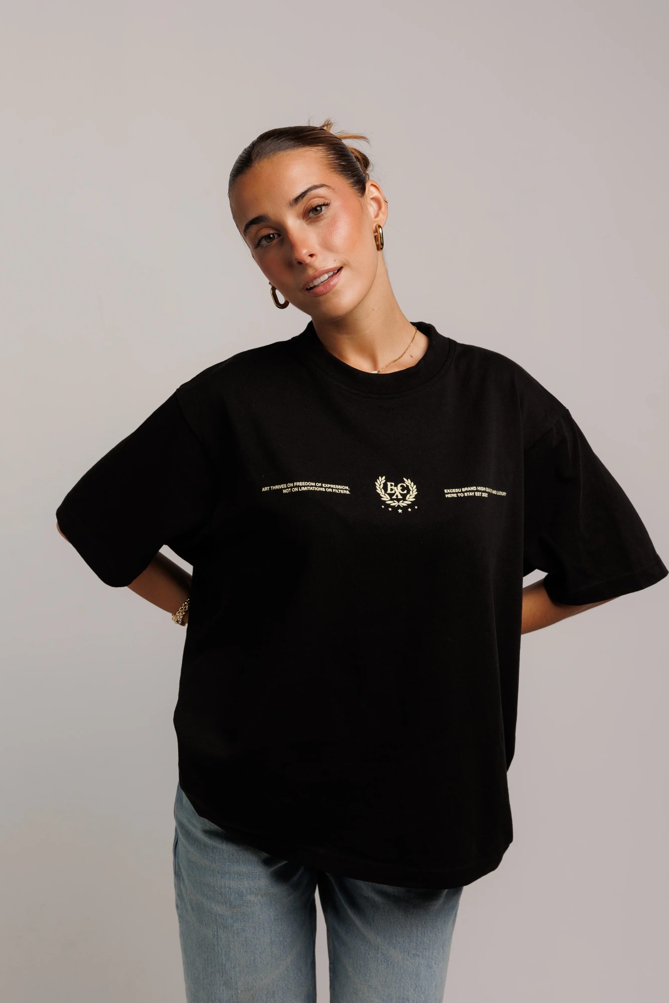 Nobody Cares Black T-shirt - Image 5