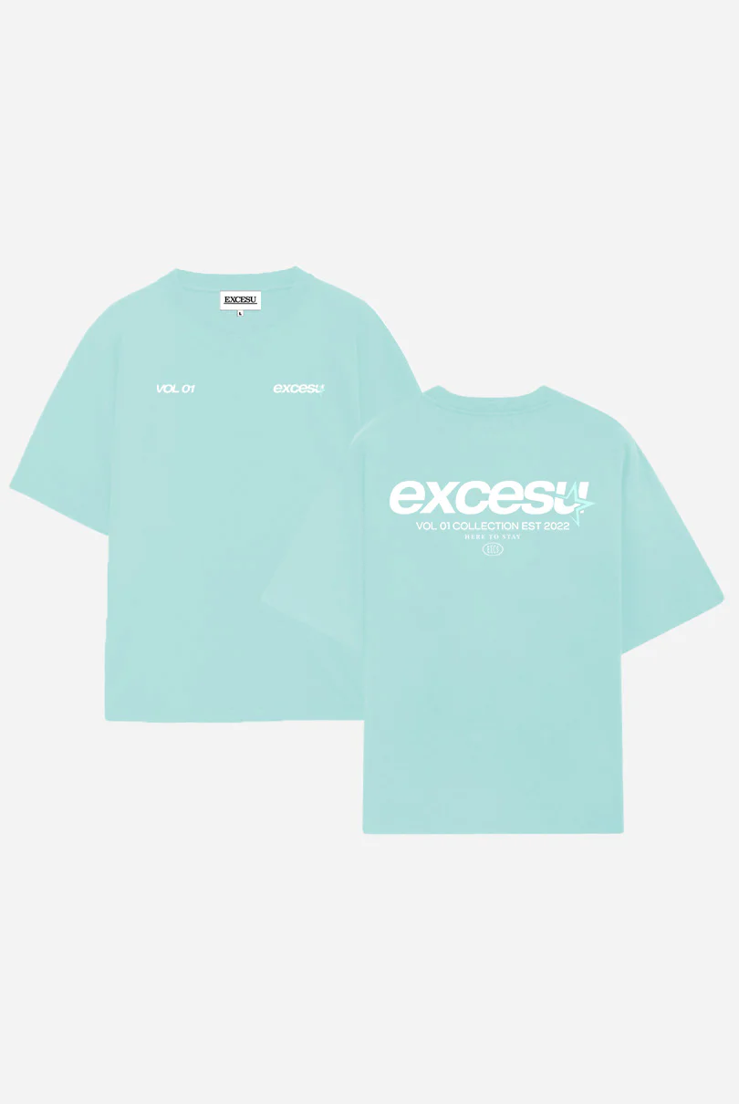 Premium Light Blue Distressed Effect T-Shirt - Image 8
