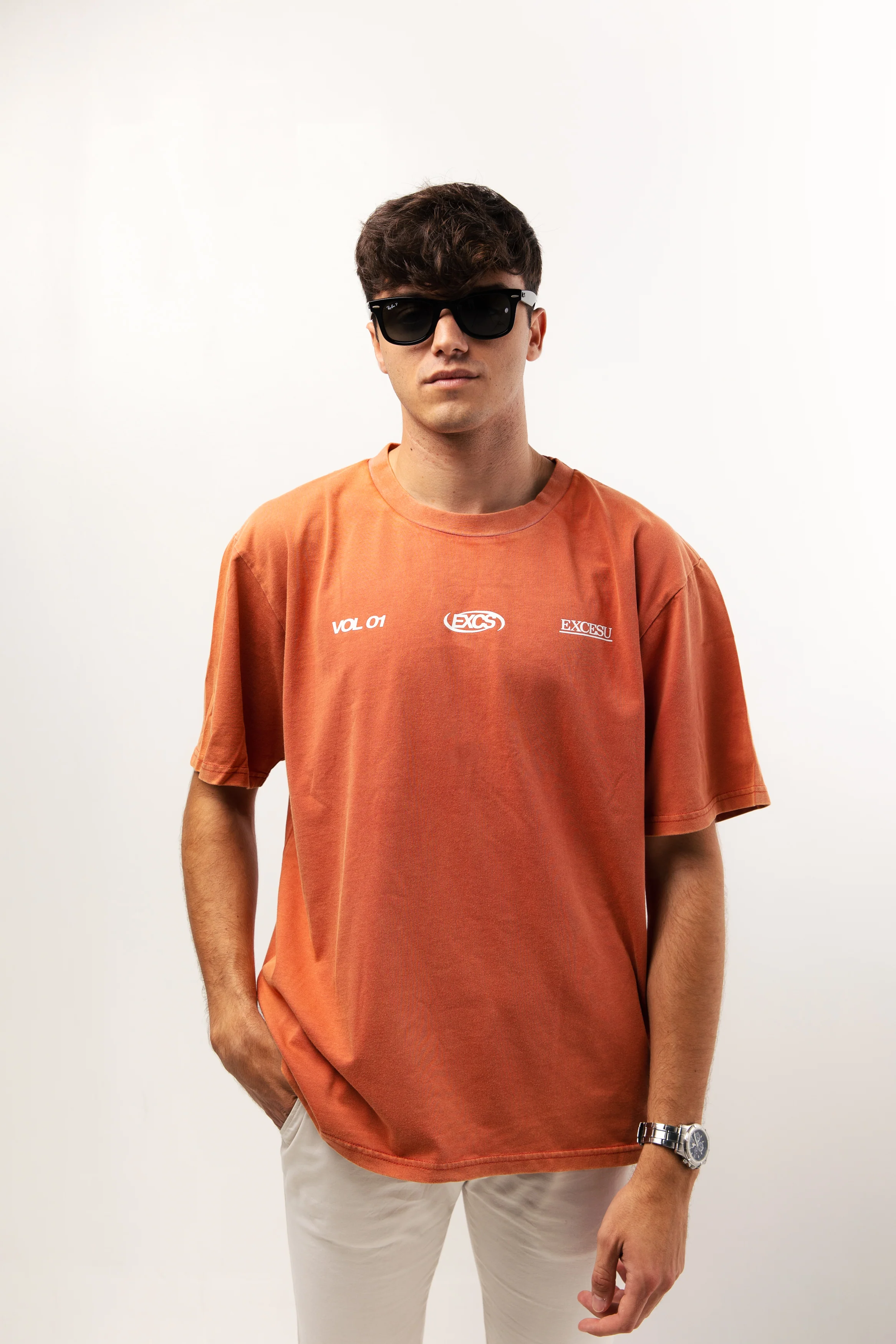 Premium Red Distressed T-Shirt - Image 3