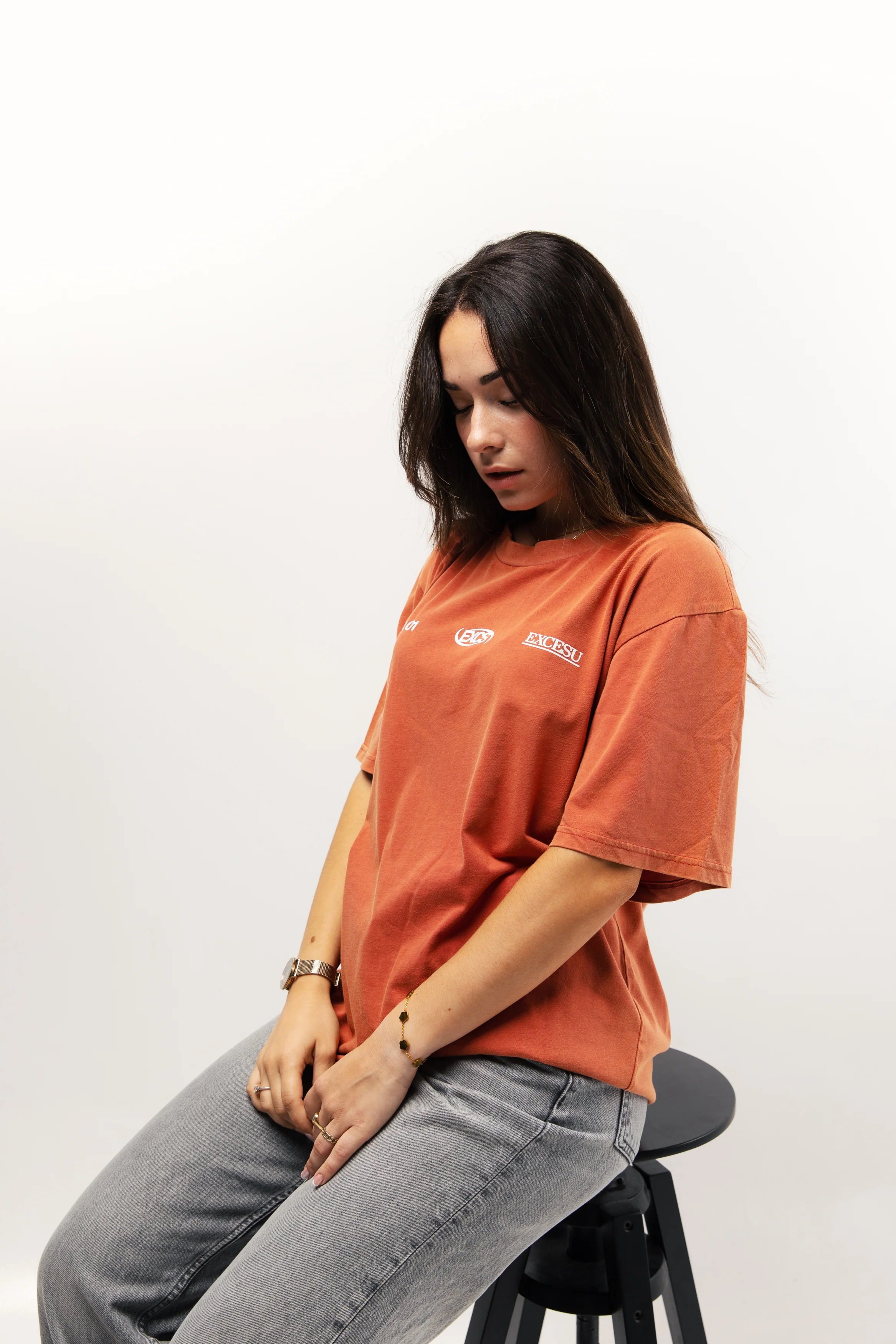 Premium Red Distressed T-Shirt - Image 9