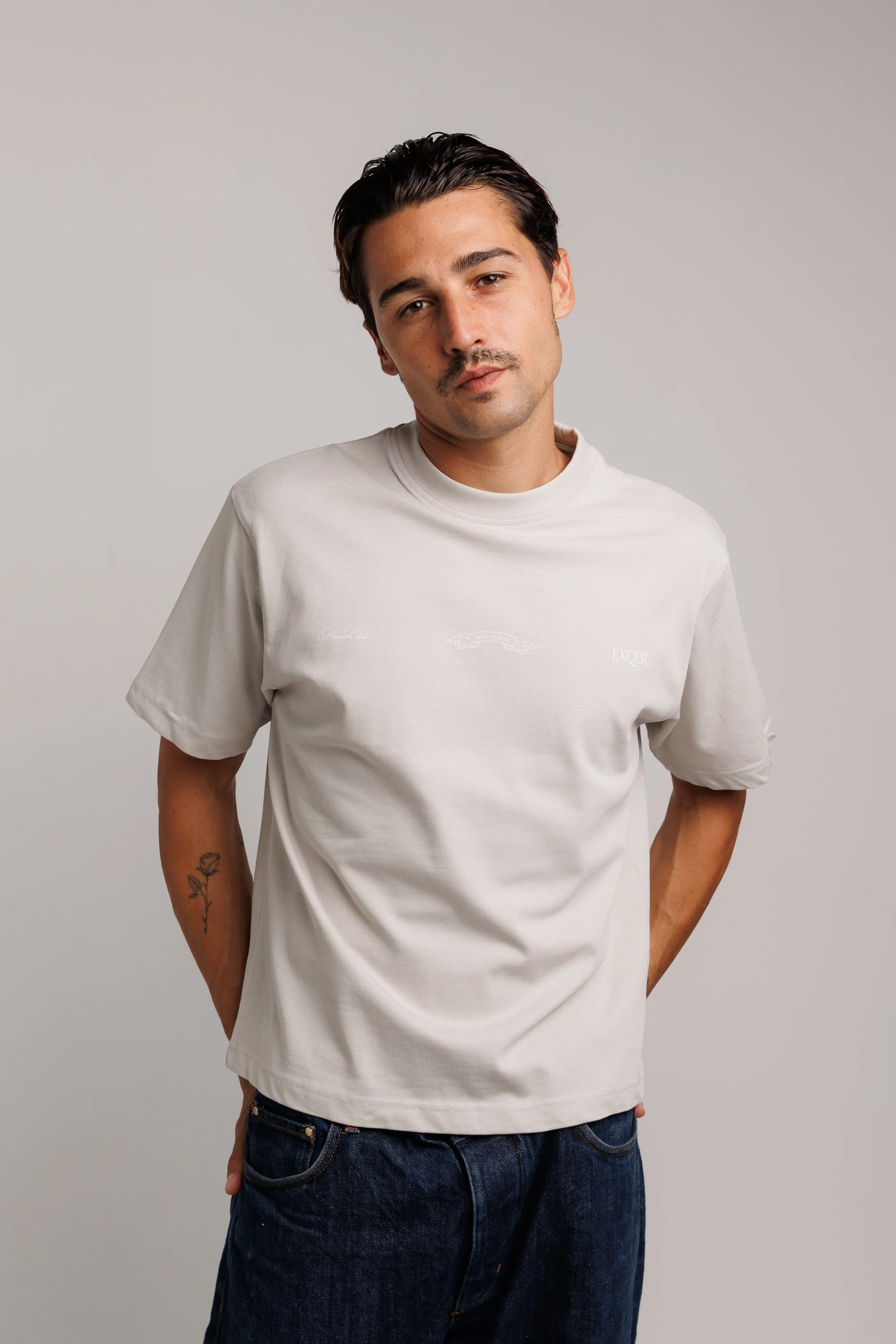 Gray Ribbon T-shirt - Image 5