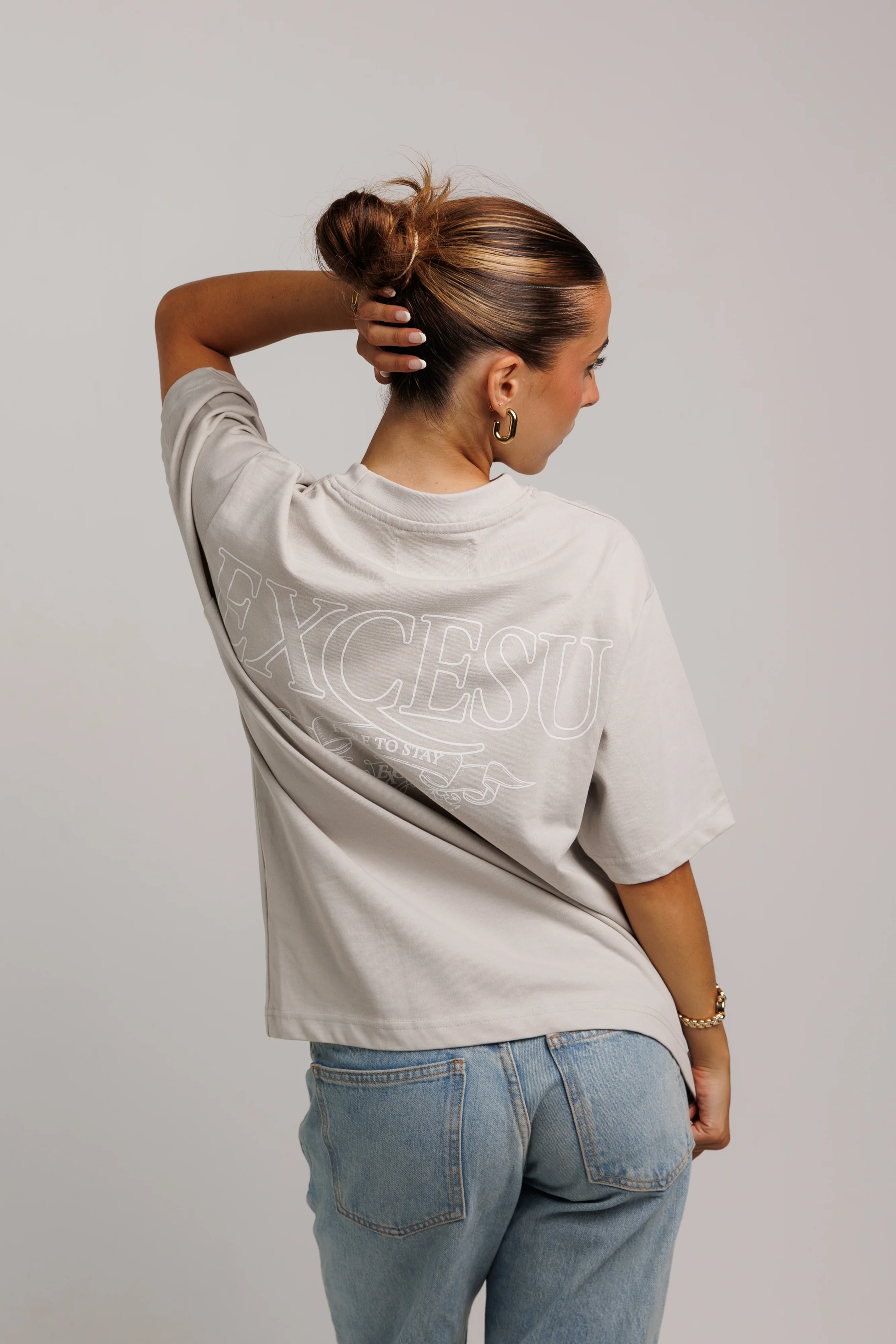 Gray Ribbon T-shirt - Image 8