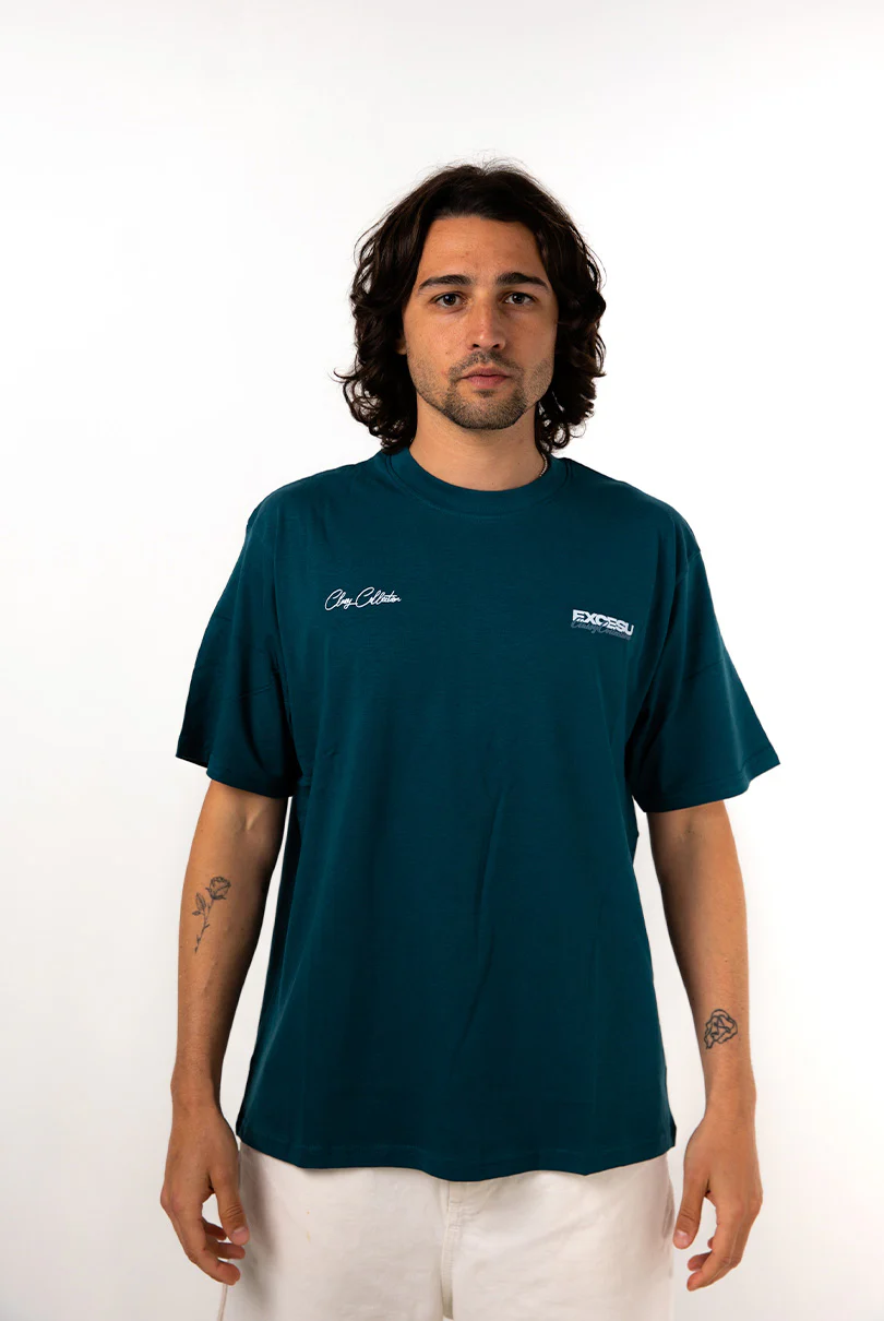 Green Classy Oversized T-shirt - Image 3