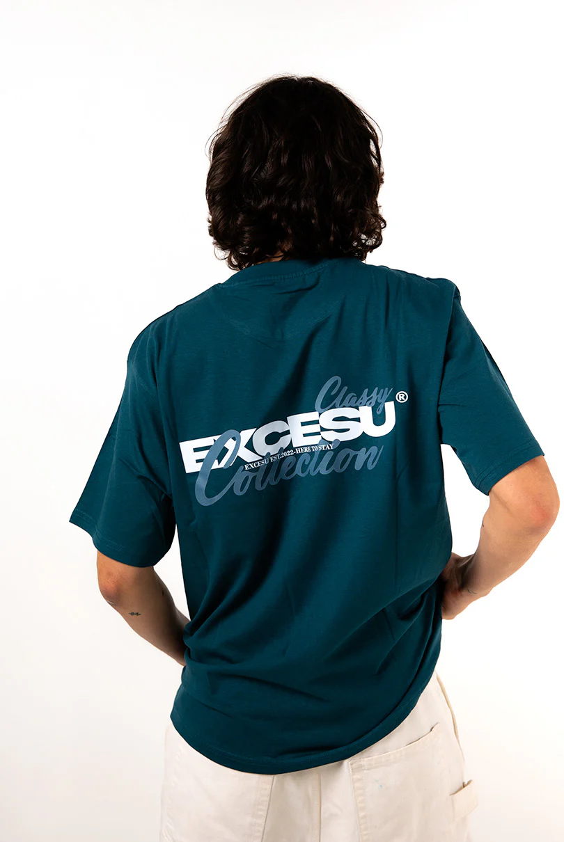 Green Classy Oversized T-shirt - Image 4