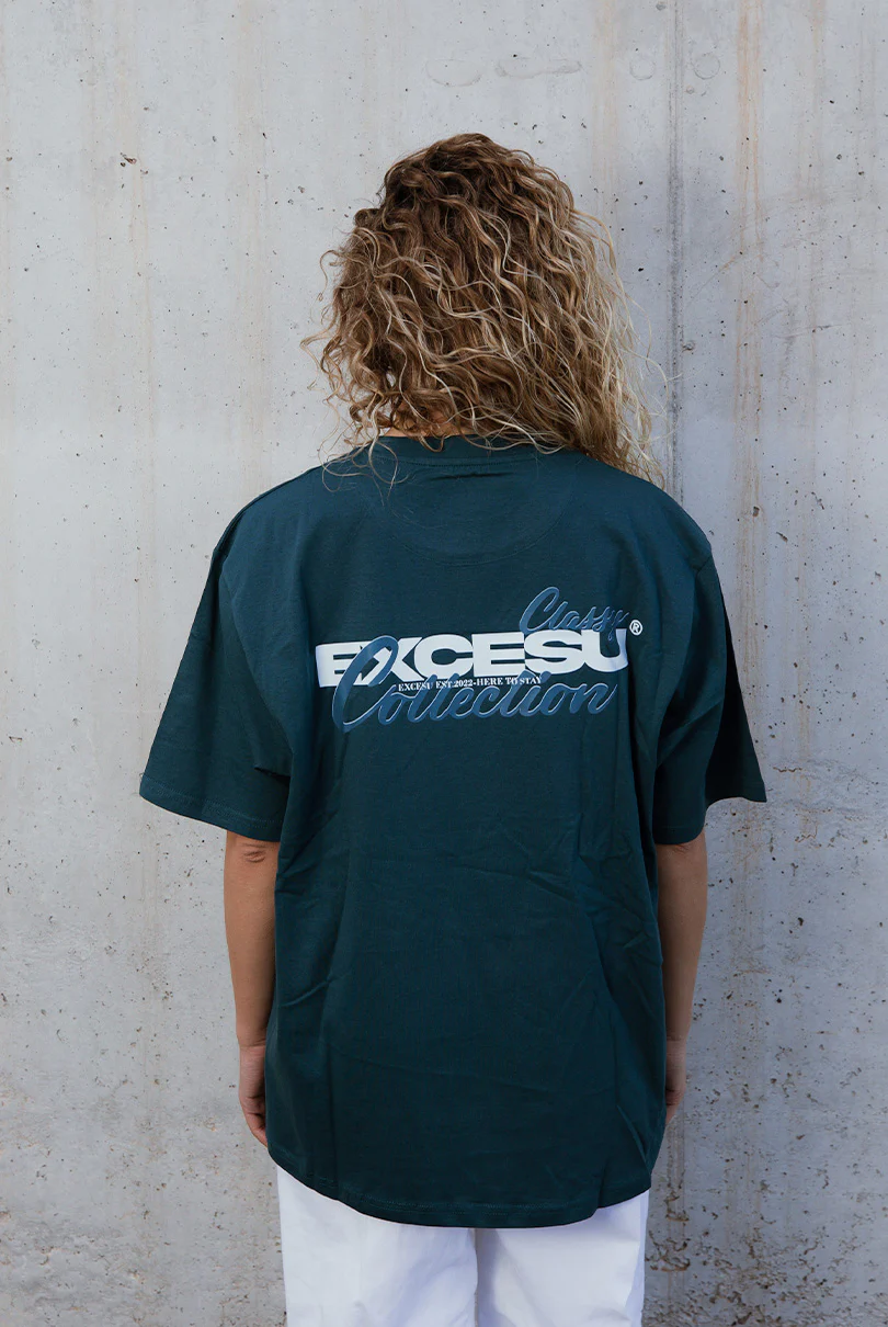 Green Classy Oversized T-shirt - Image 6