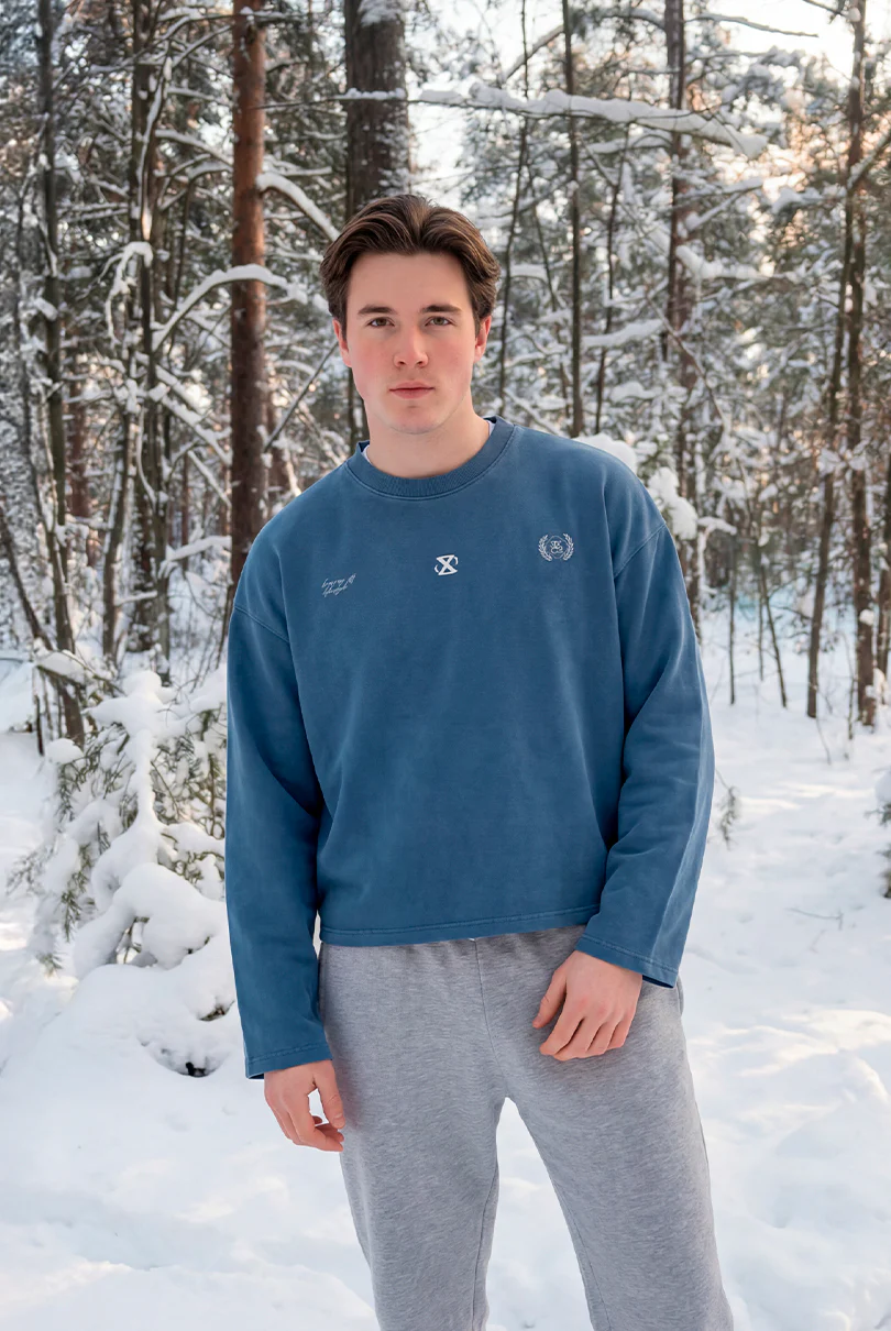 Crewneck EXCESU Club Blue - Image 4