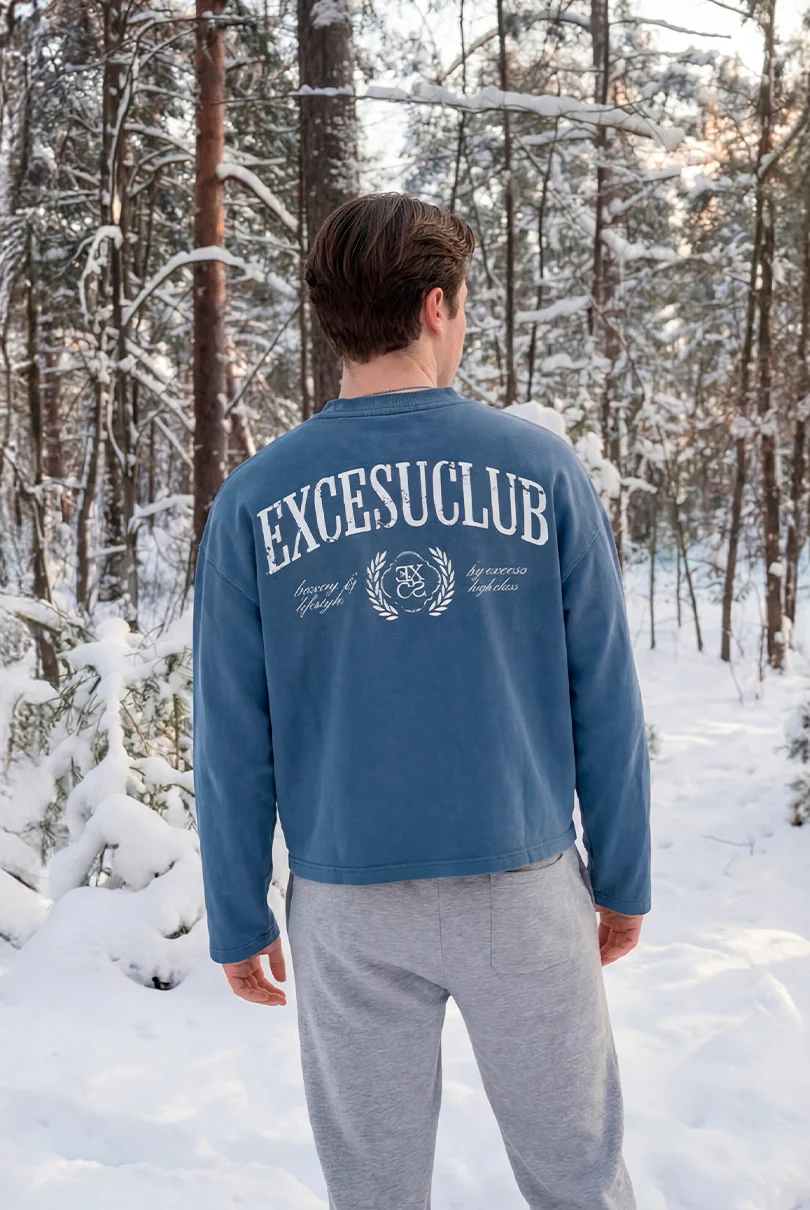 Crewneck EXCESU Club Blue - Image 5