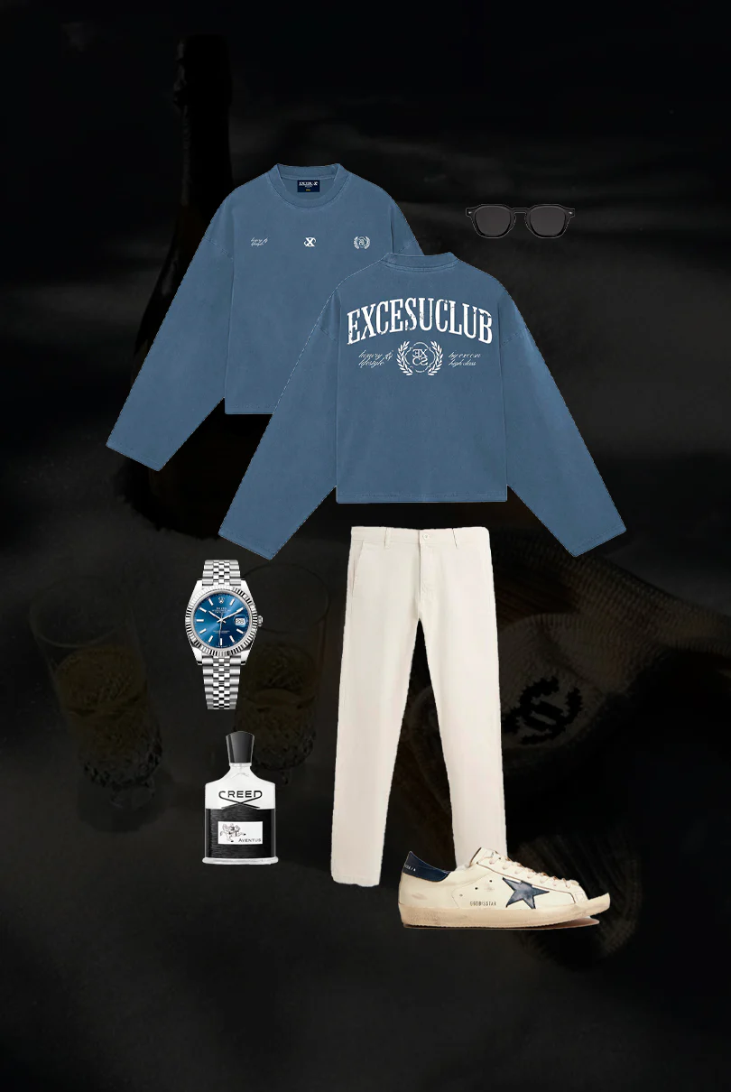 Crewneck EXCESU Club Blue - Image 6