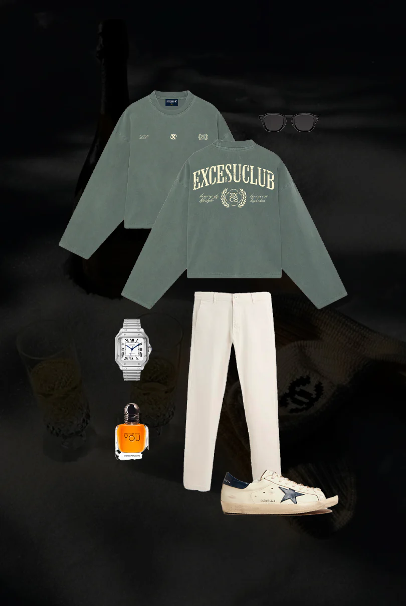 Crewneck EXCESU Club Green - Image 4