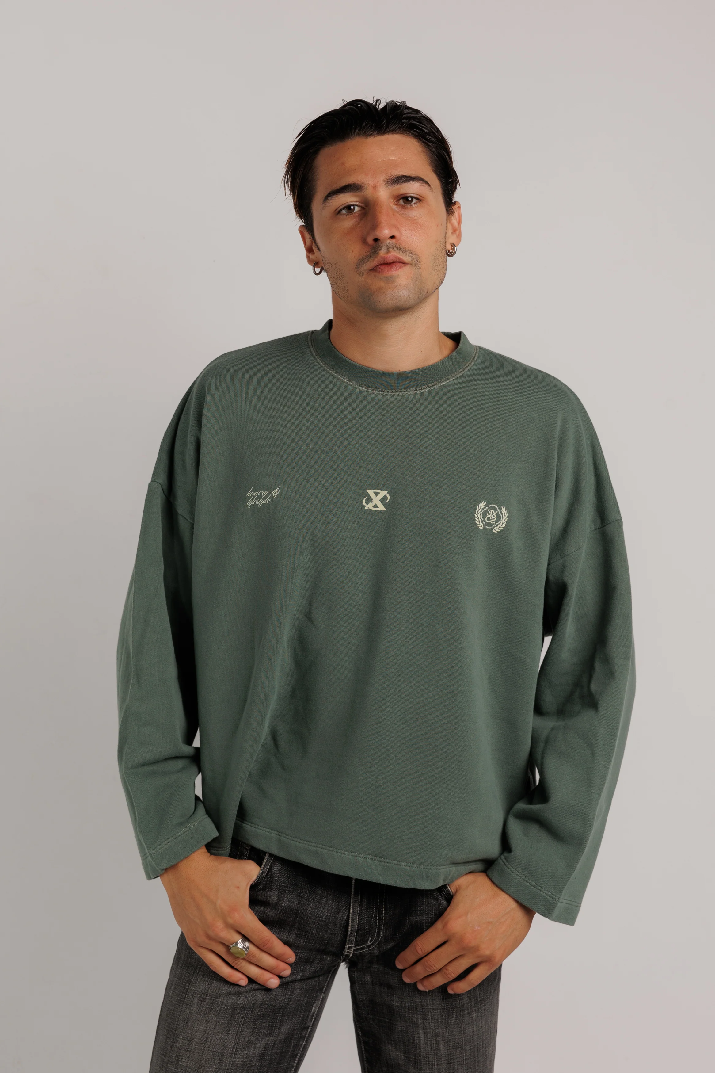 Crewneck EXCESU Club Green - Image 5