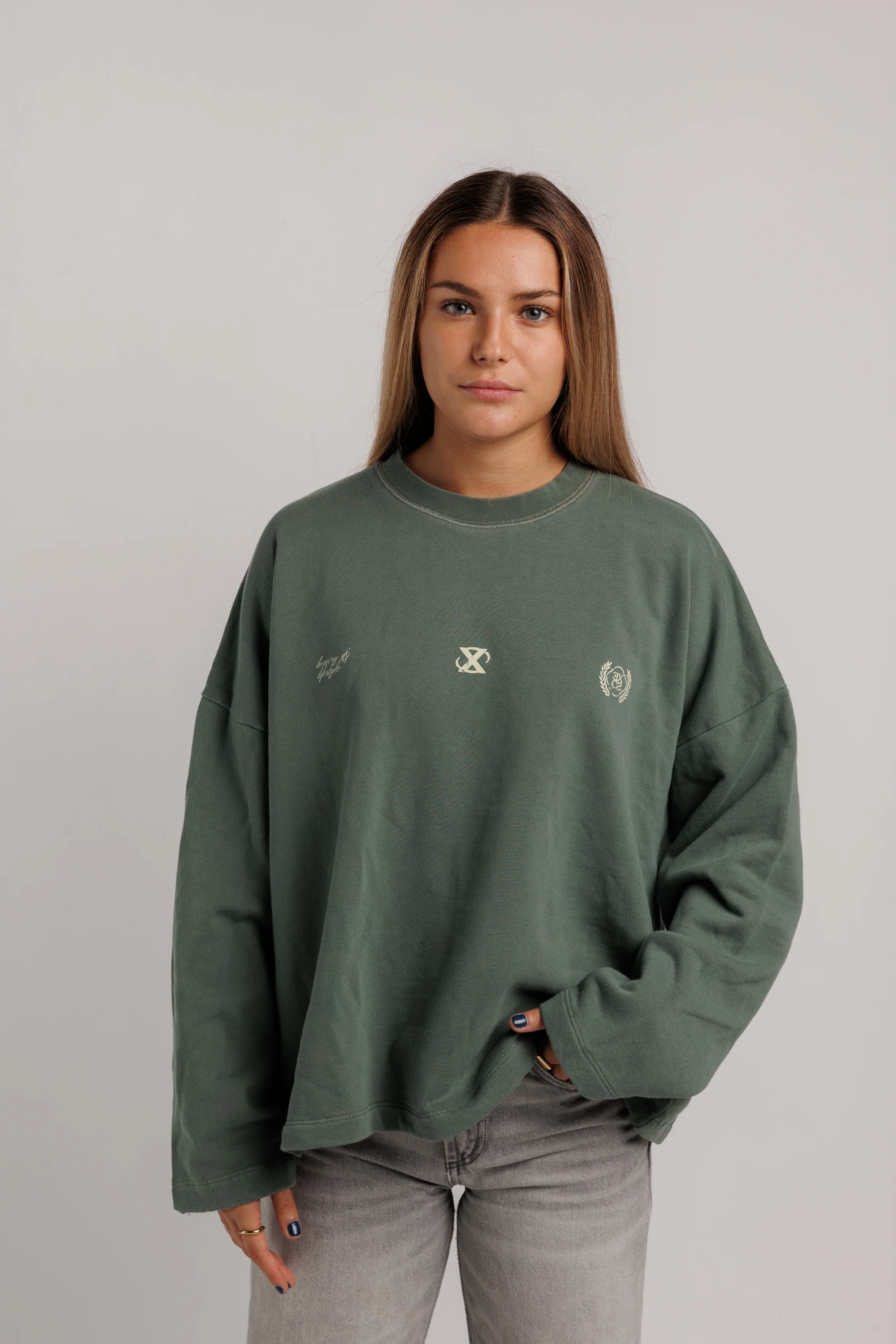 Crewneck EXCESU Club Green - Image 6