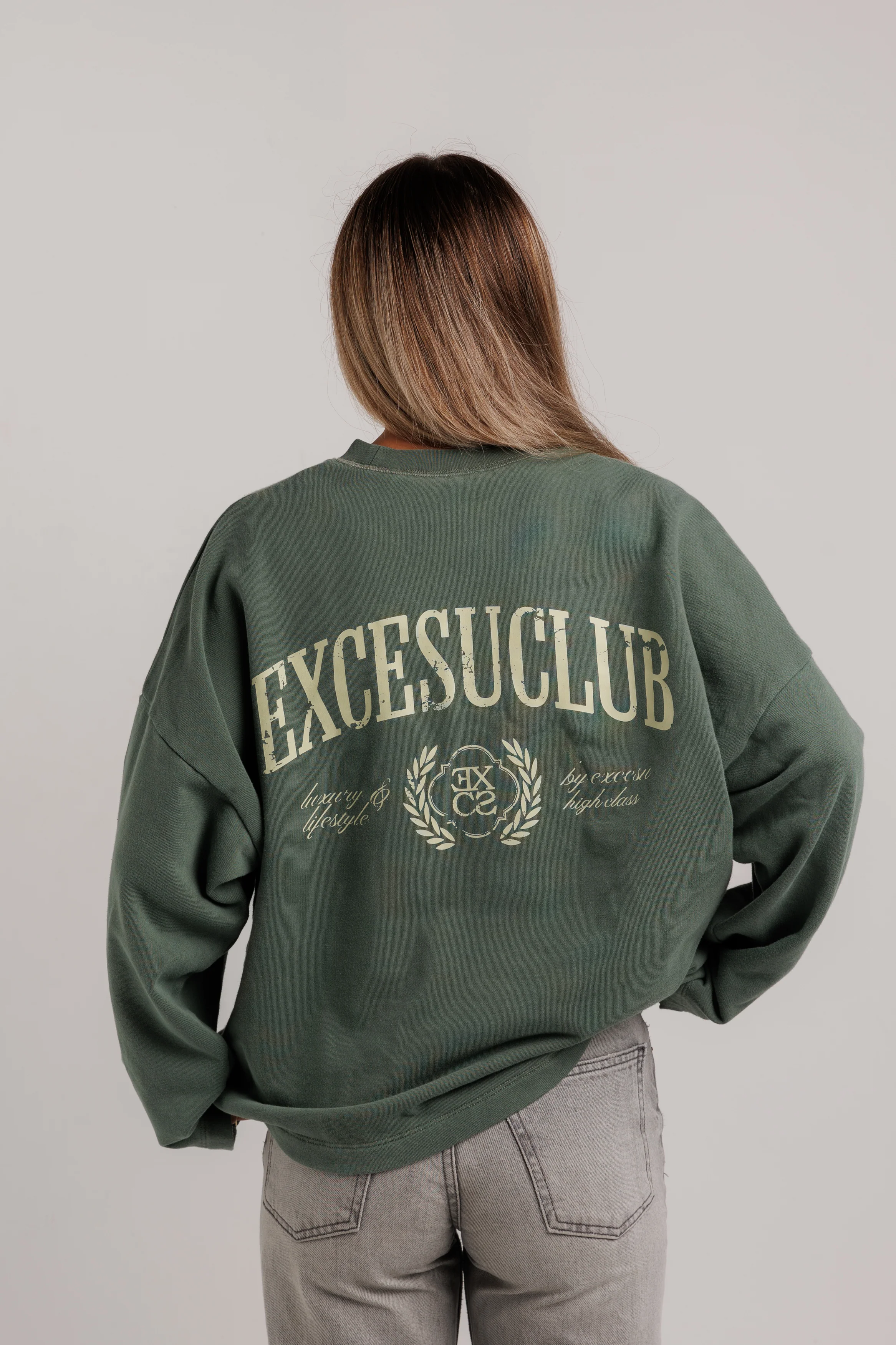 Crewneck EXCESU Club Green - Image 7