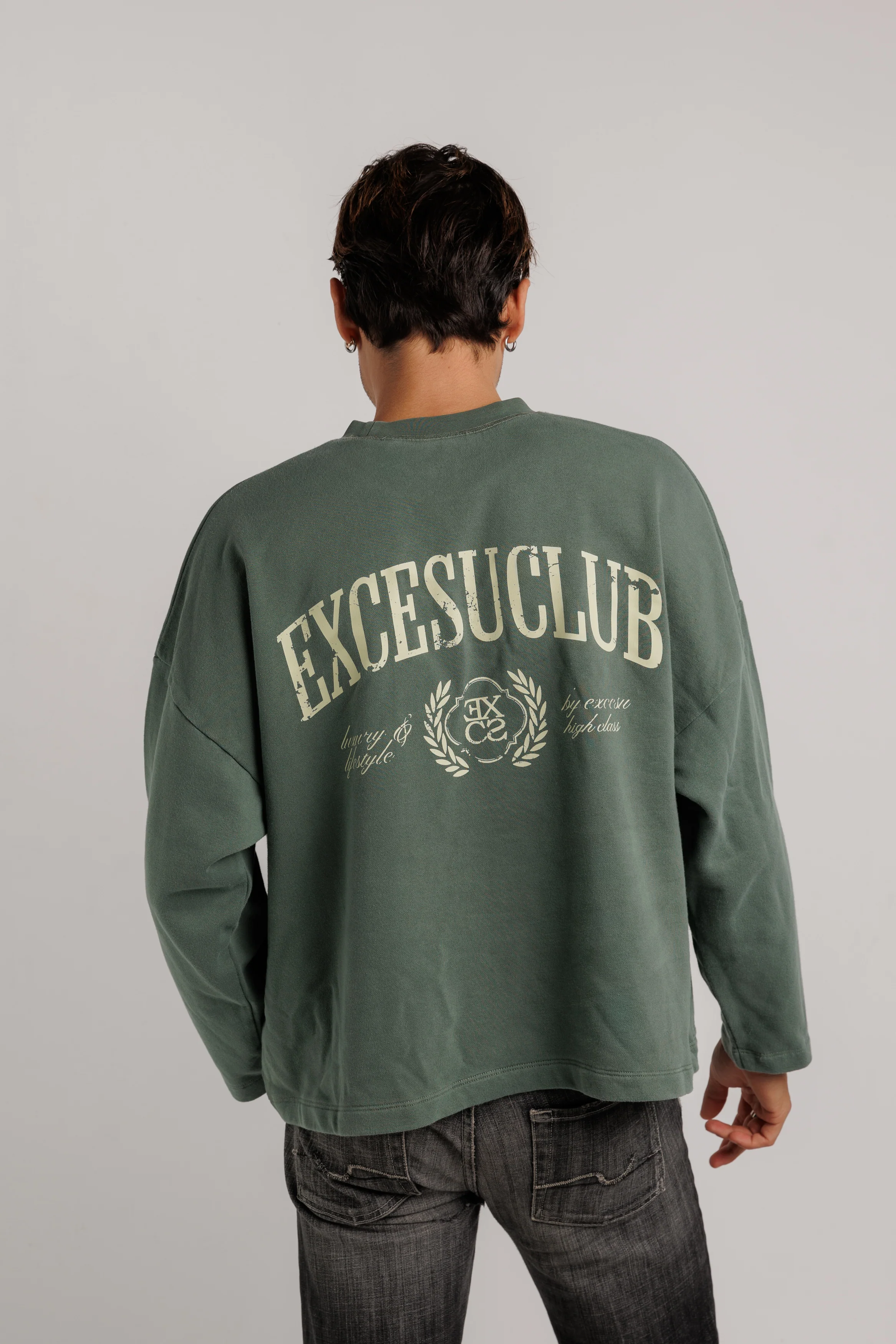 Crewneck EXCESU Club Green - Image 8