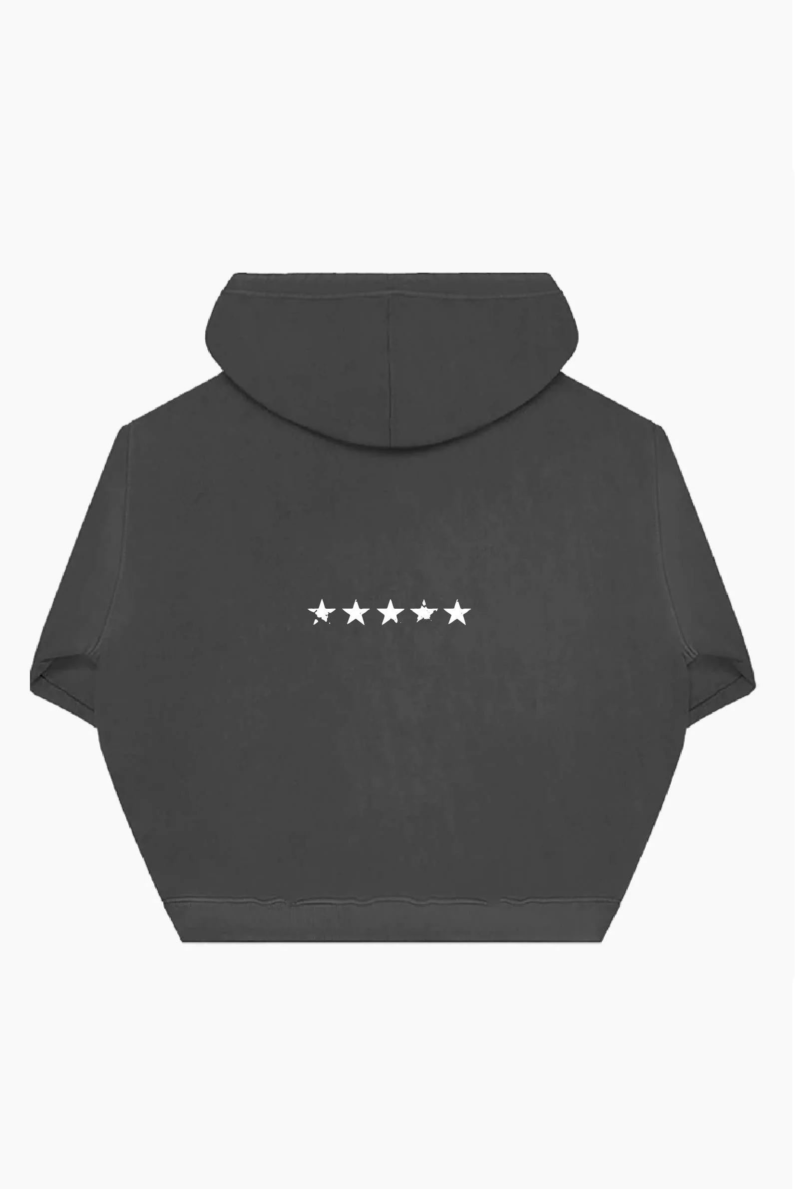 Dark Grey Washed Stars Zip-Up - Image 3