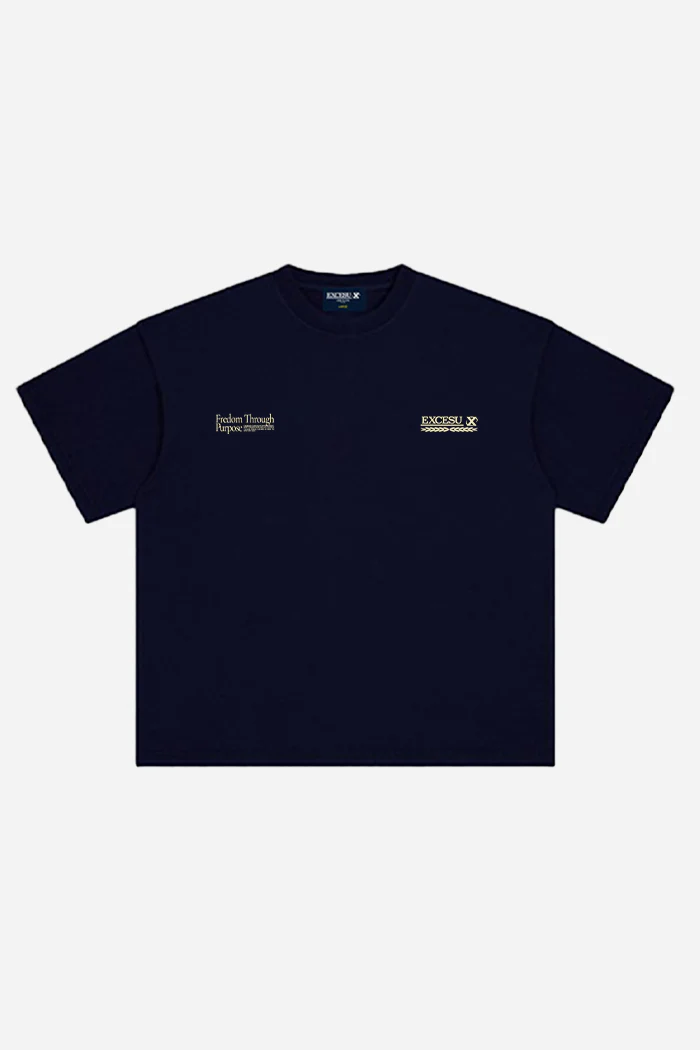 Focus is a Currency Navy T-Shirt - Image 3
