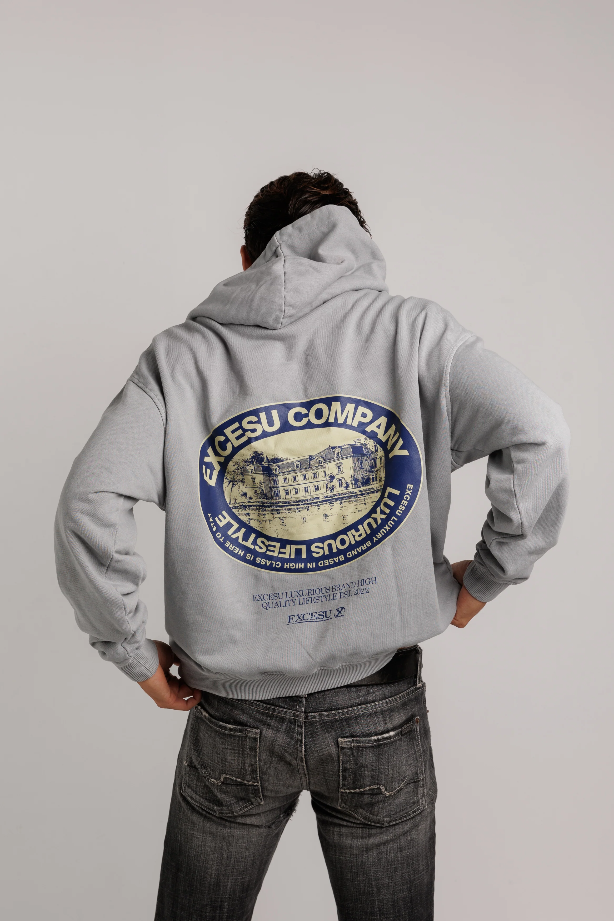 Grey Mansion Hoodie - Image 5