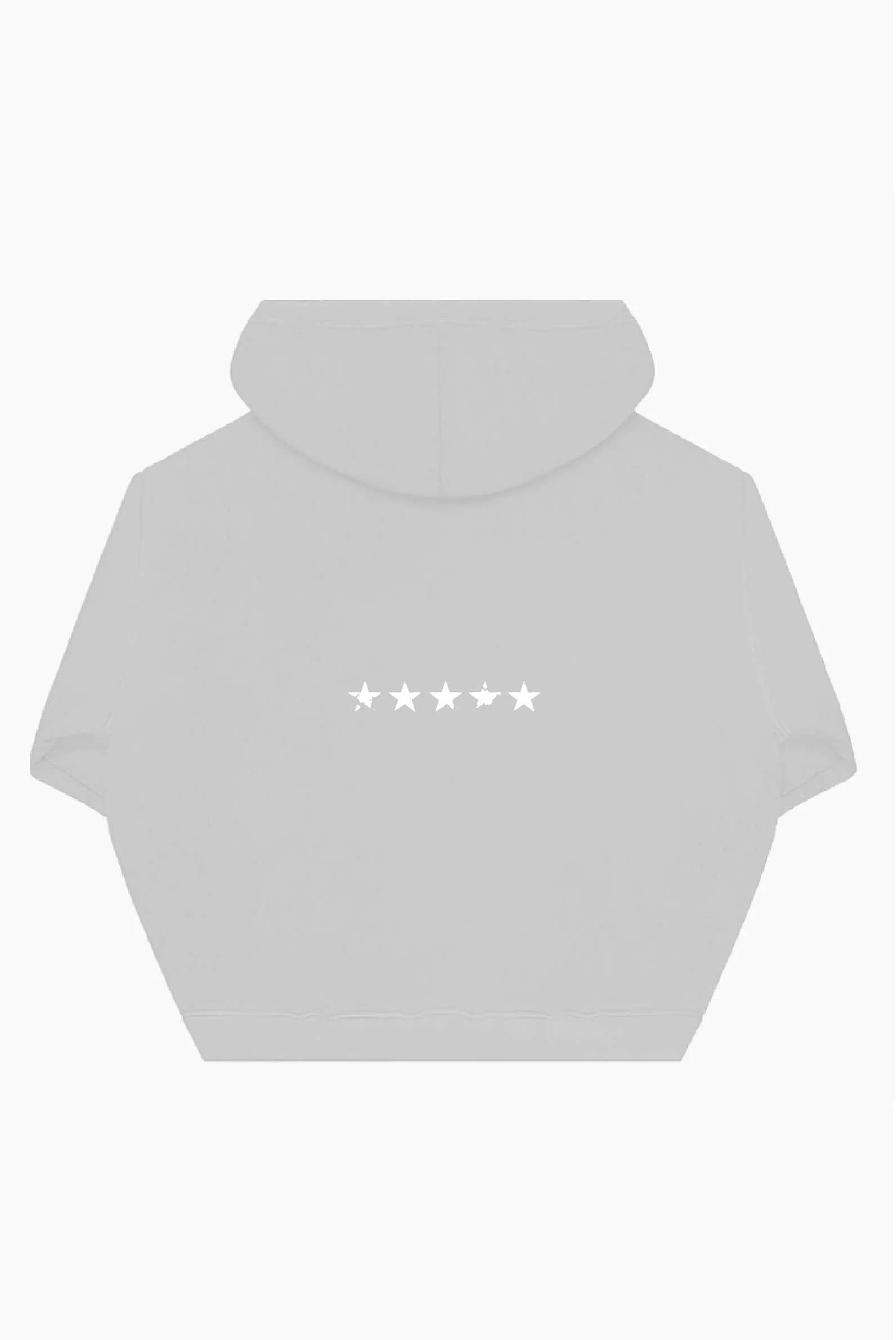 Light Grey Washed Stars Zip-Up - Image 3