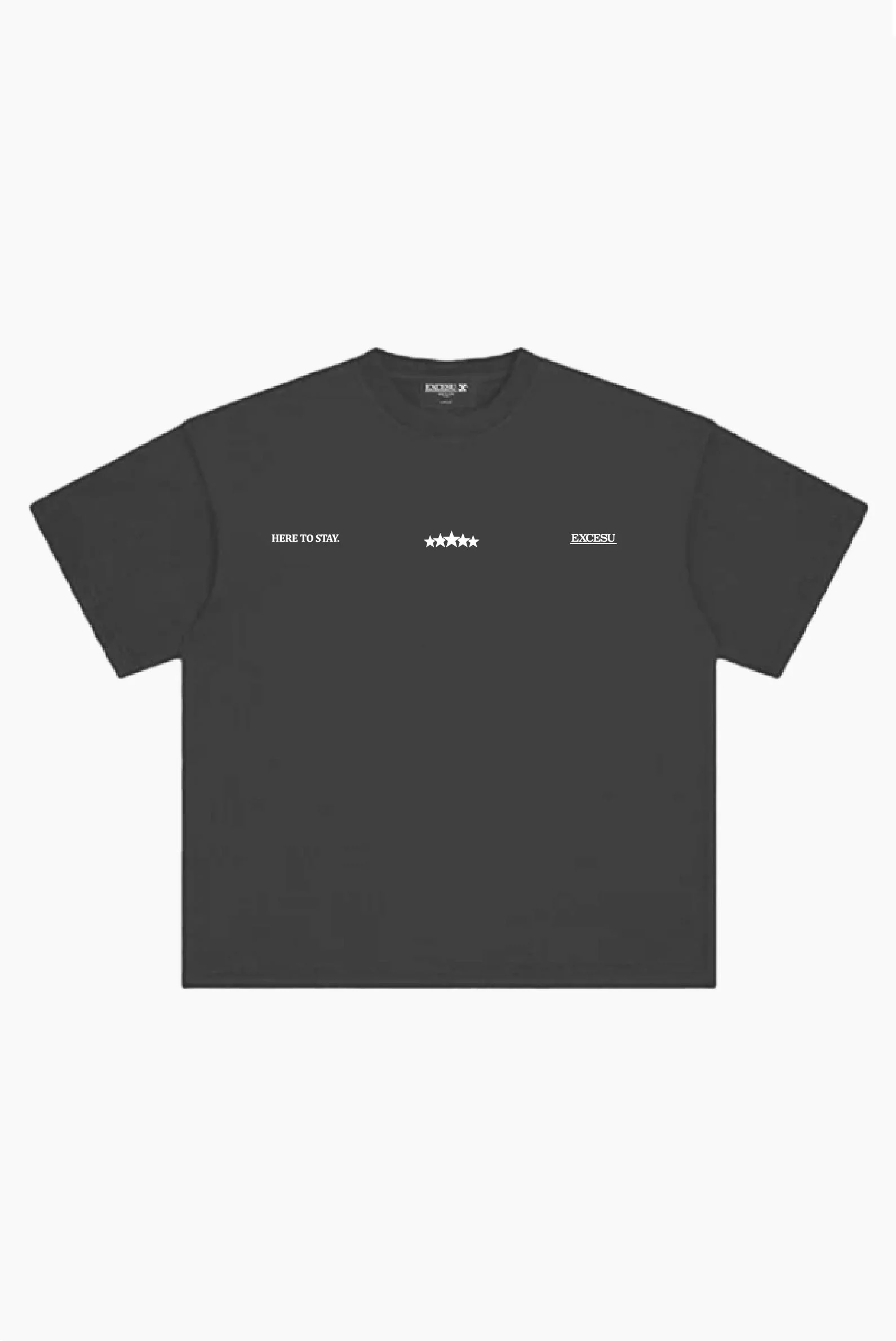 Luxury Stars Dark Grey T-Shirt - Image 2