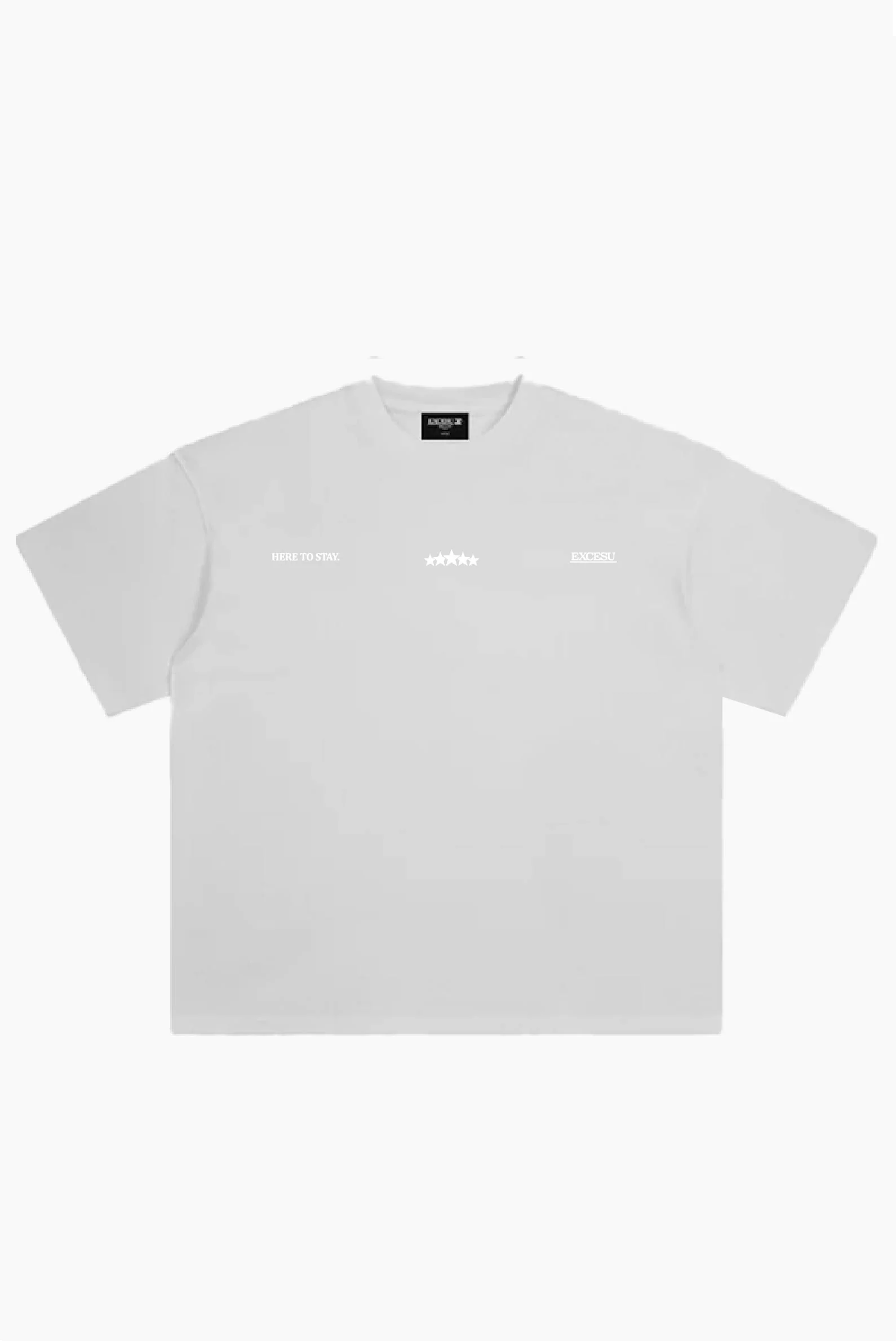 Luxury Stars Light Grey T-Shirt - Image 2