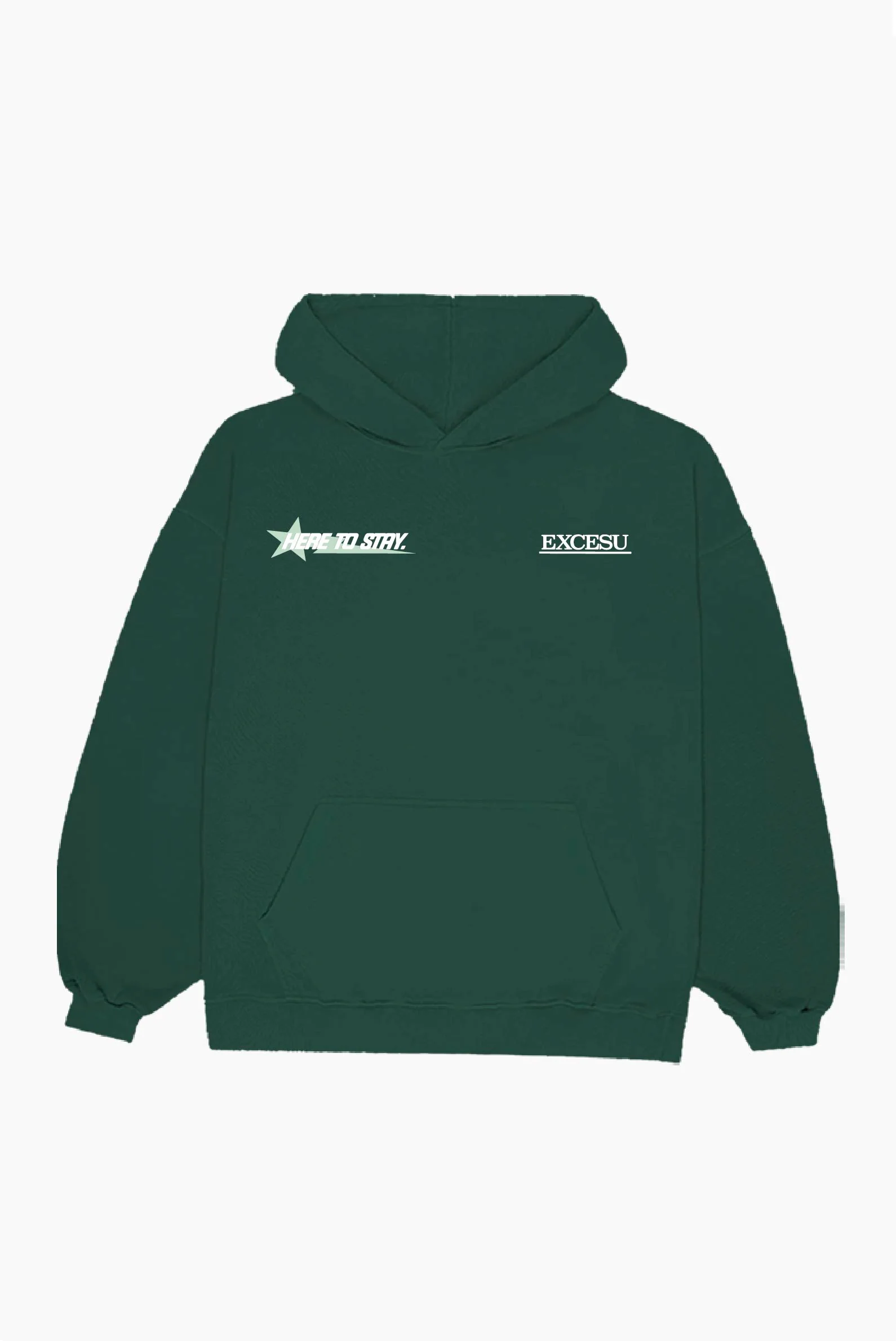 Green Here To Stay Hoodie - Image 3