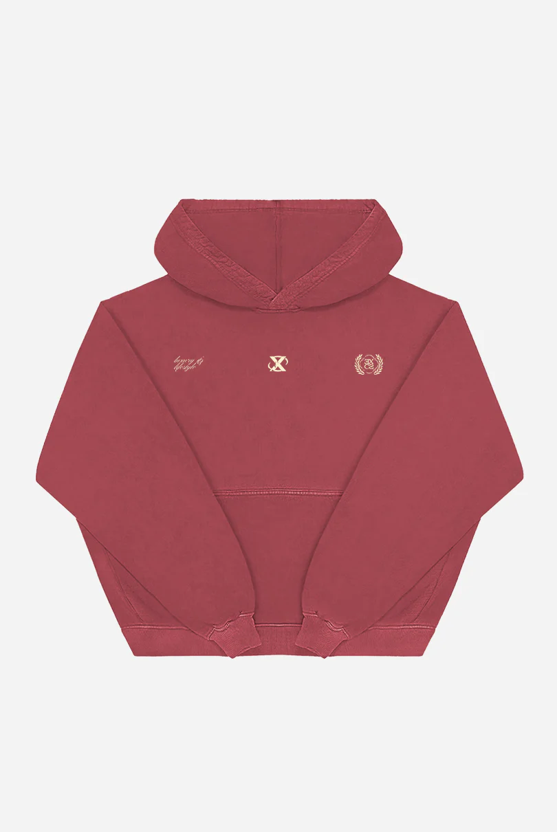 Red Excesu Club Hoodie - Image 3