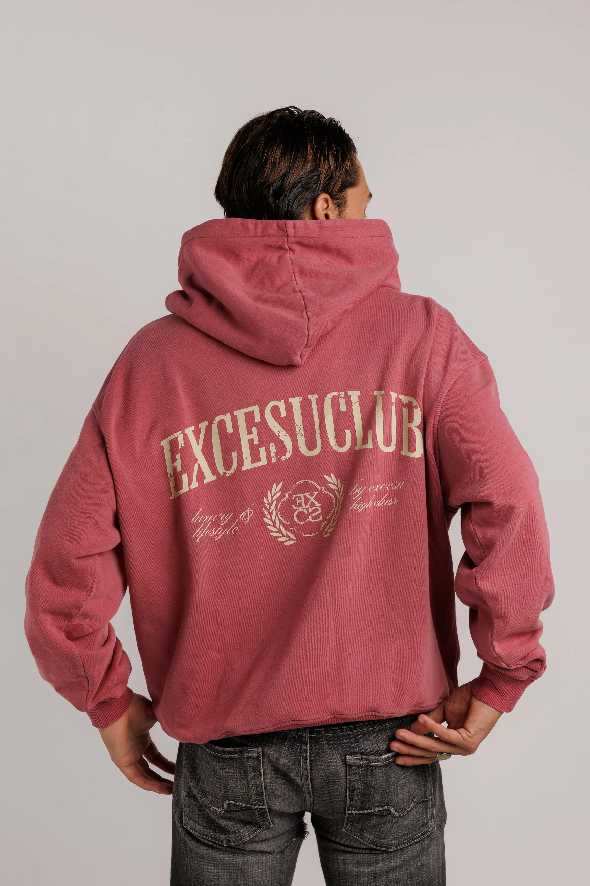 Red Excesu Club Hoodie - Image 5