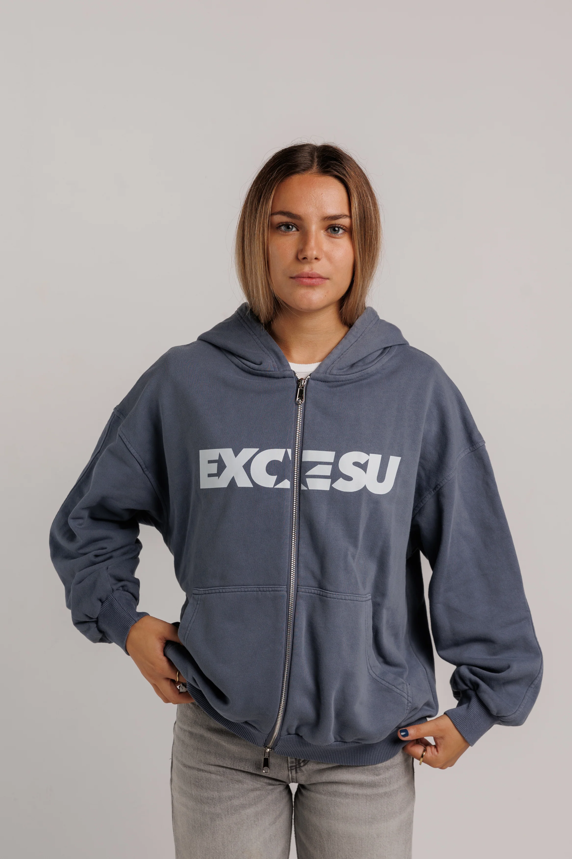 Navy Washed Stars Zip-Up - Image 6