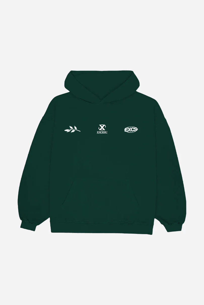 Obsessive Dreams Green Hoodie - Image 3