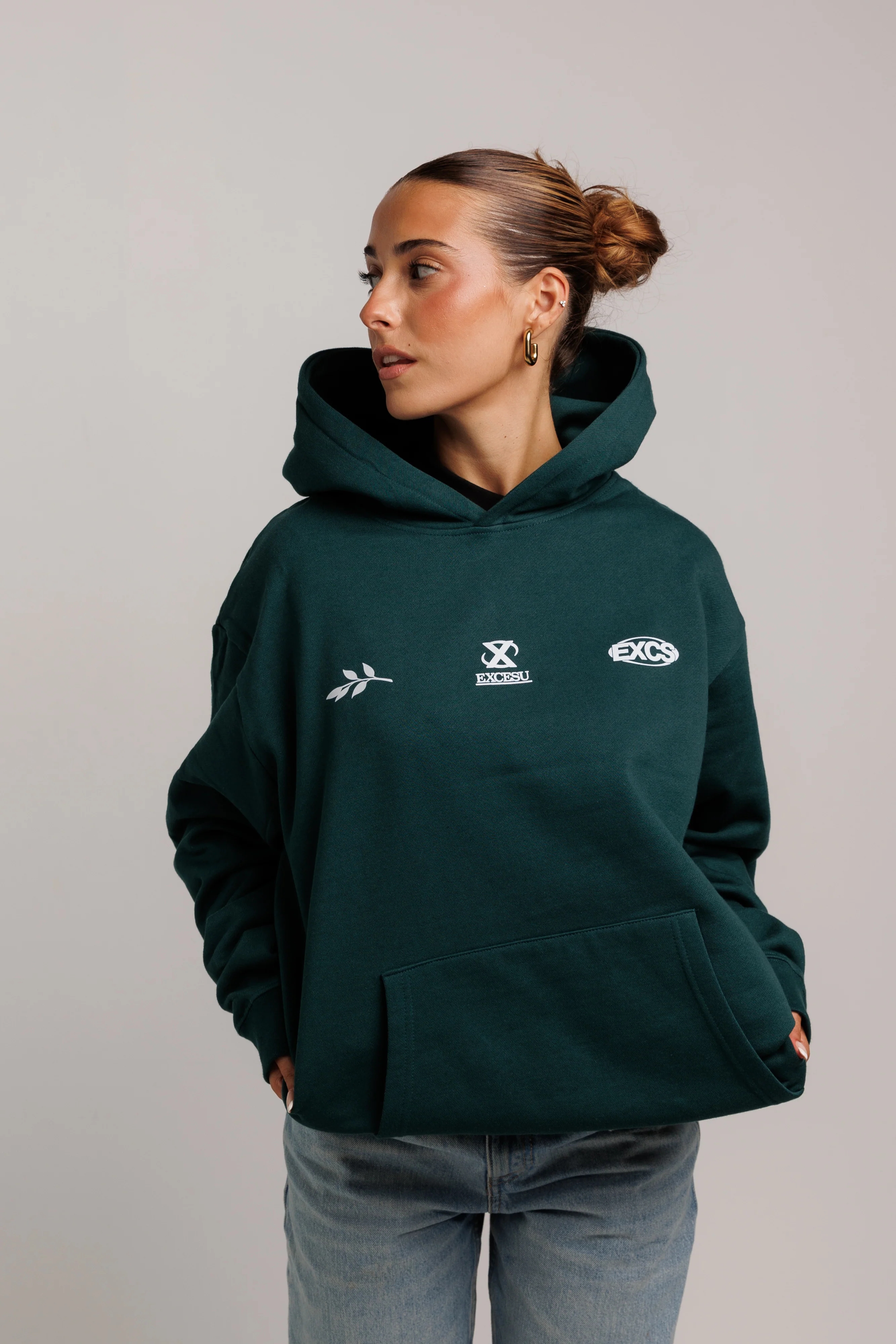 Obsessive Dreams Green Hoodie - Image 5