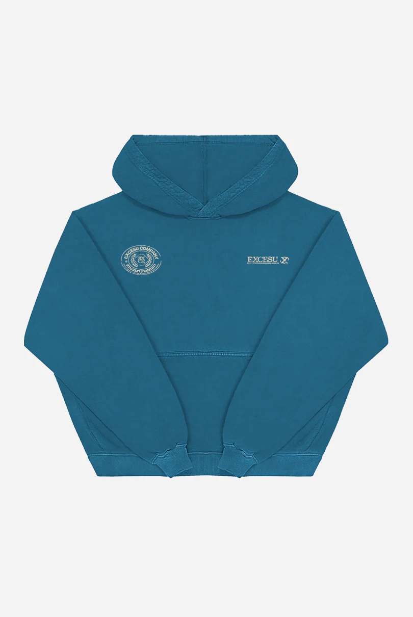 Teal Mind in the Sky Hoodie - Image 3
