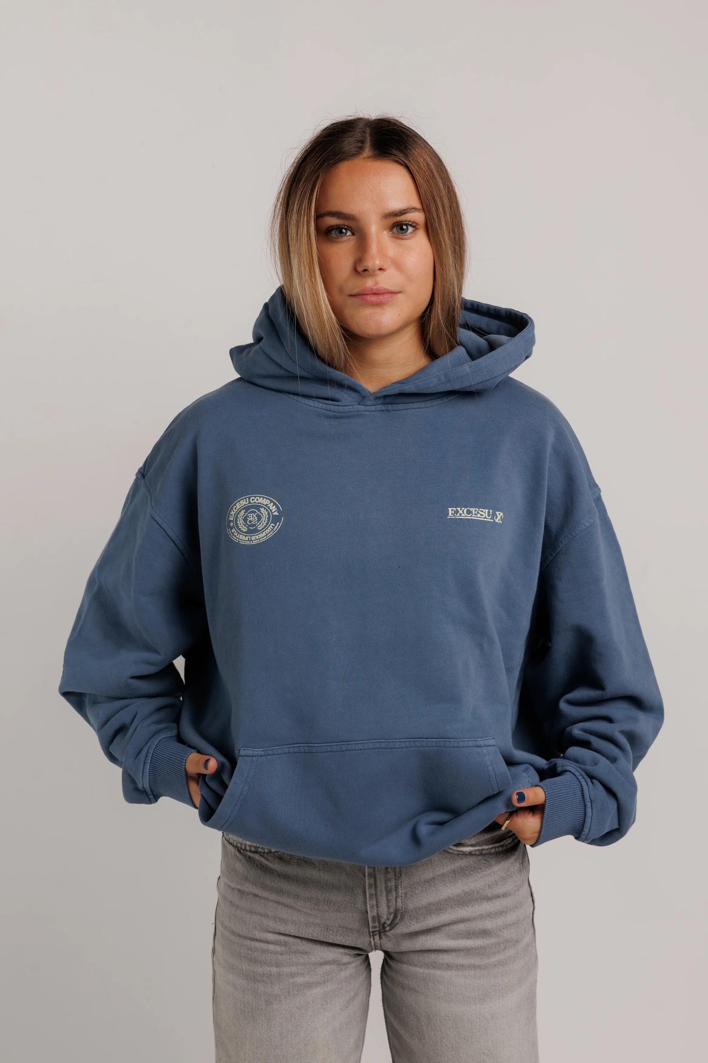 Teal Mind in the Sky Hoodie - Image 4